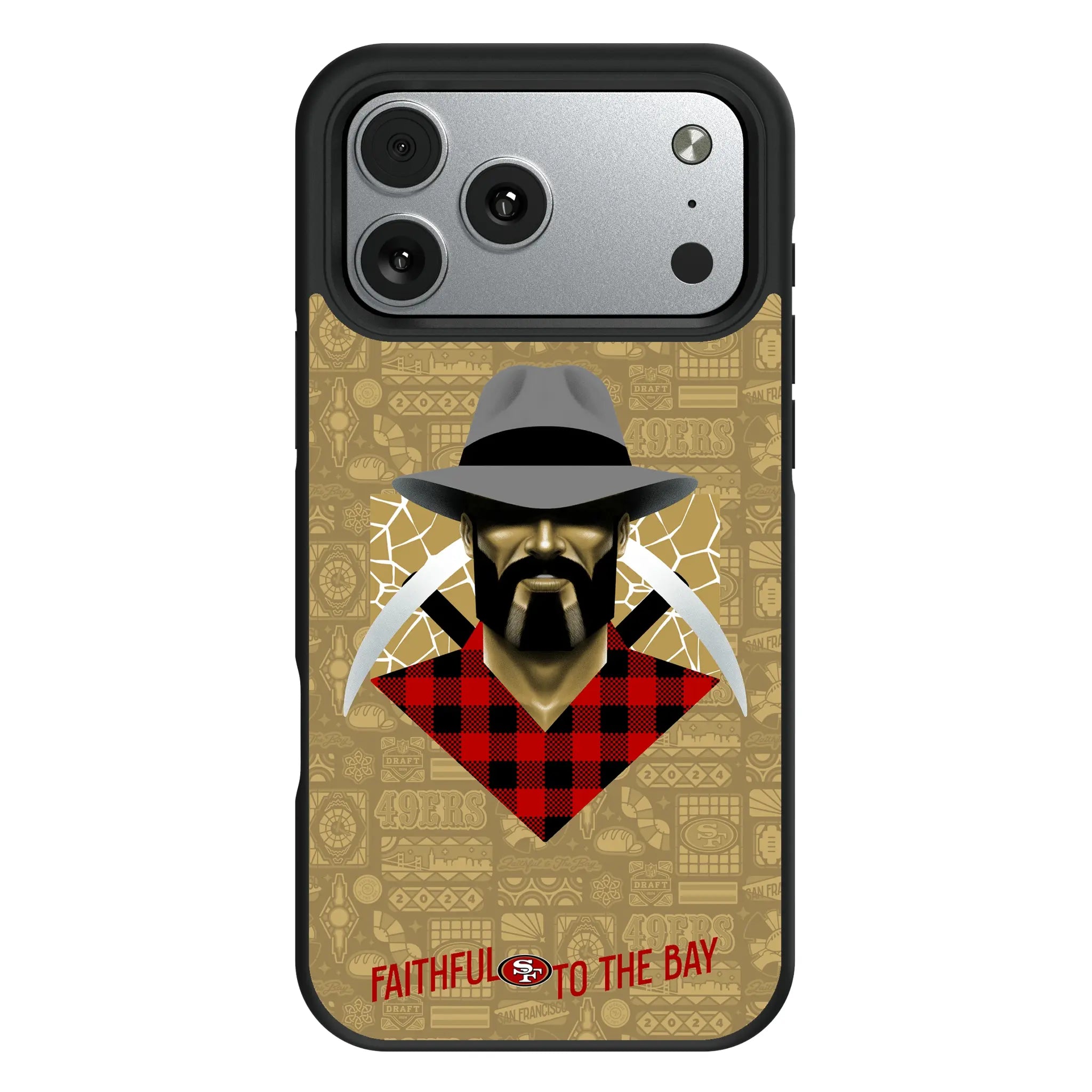 San Francisco 49ers Deco iPhone Bump Phone Case for Apple iPhone#Device_iPhone 17 Pro Max