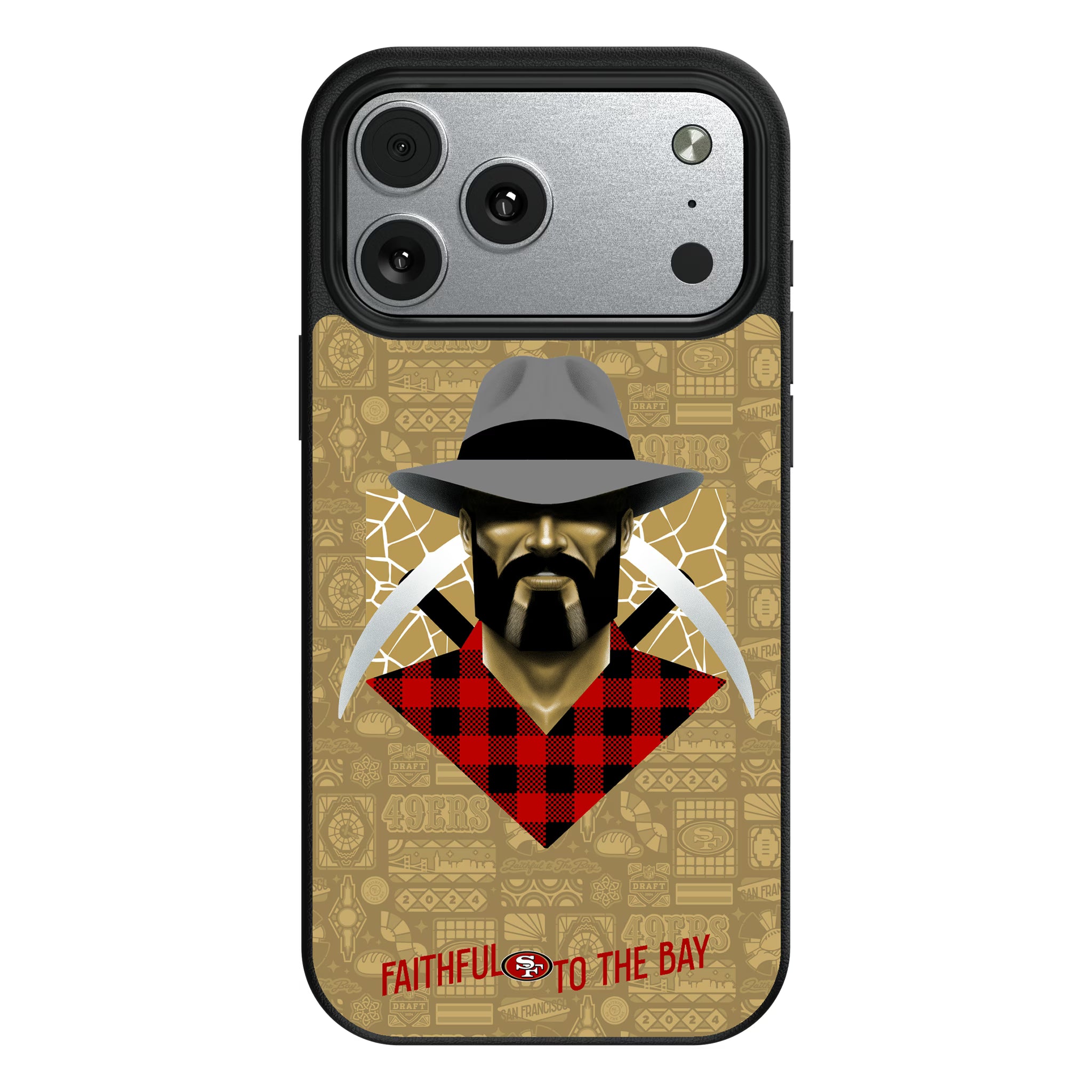 San Francisco 49ers Deco iPhone MagSafe Compatible Phone Case for Apple iPhone#Device_iPhone 17 Pro Max