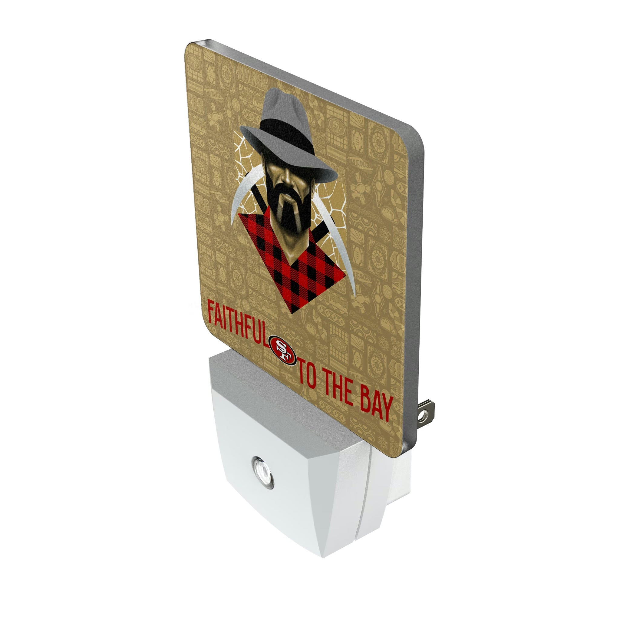 San Francisco 49ers Deco Night Light 2-Pack - Isometric View