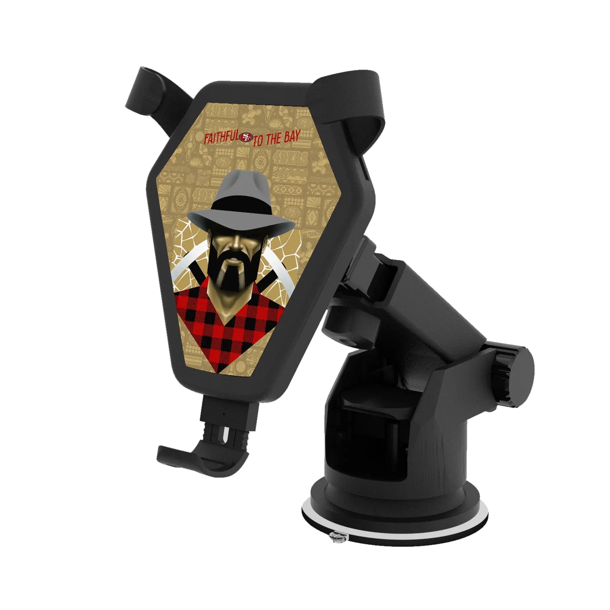 San Francisco 49ers Deco Wireless Car Charger