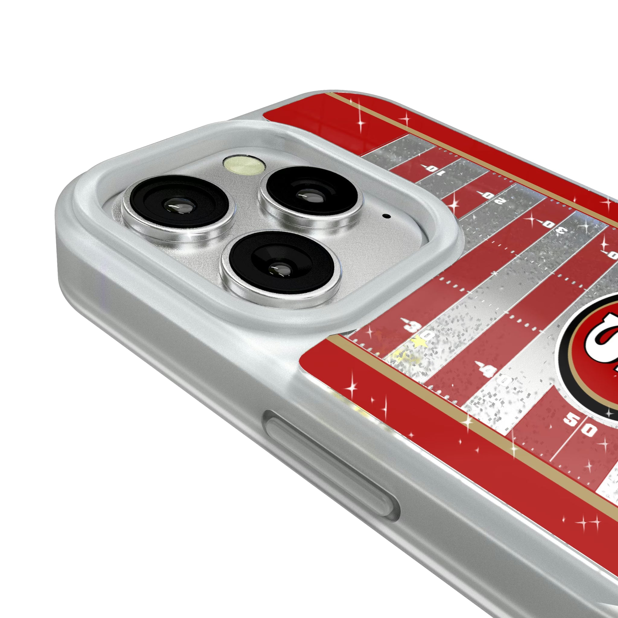 San Francisco 49ers Field iPhone Glitter Phone Case for Apple iPhone - Detail#Device_iPhone 16 Pro