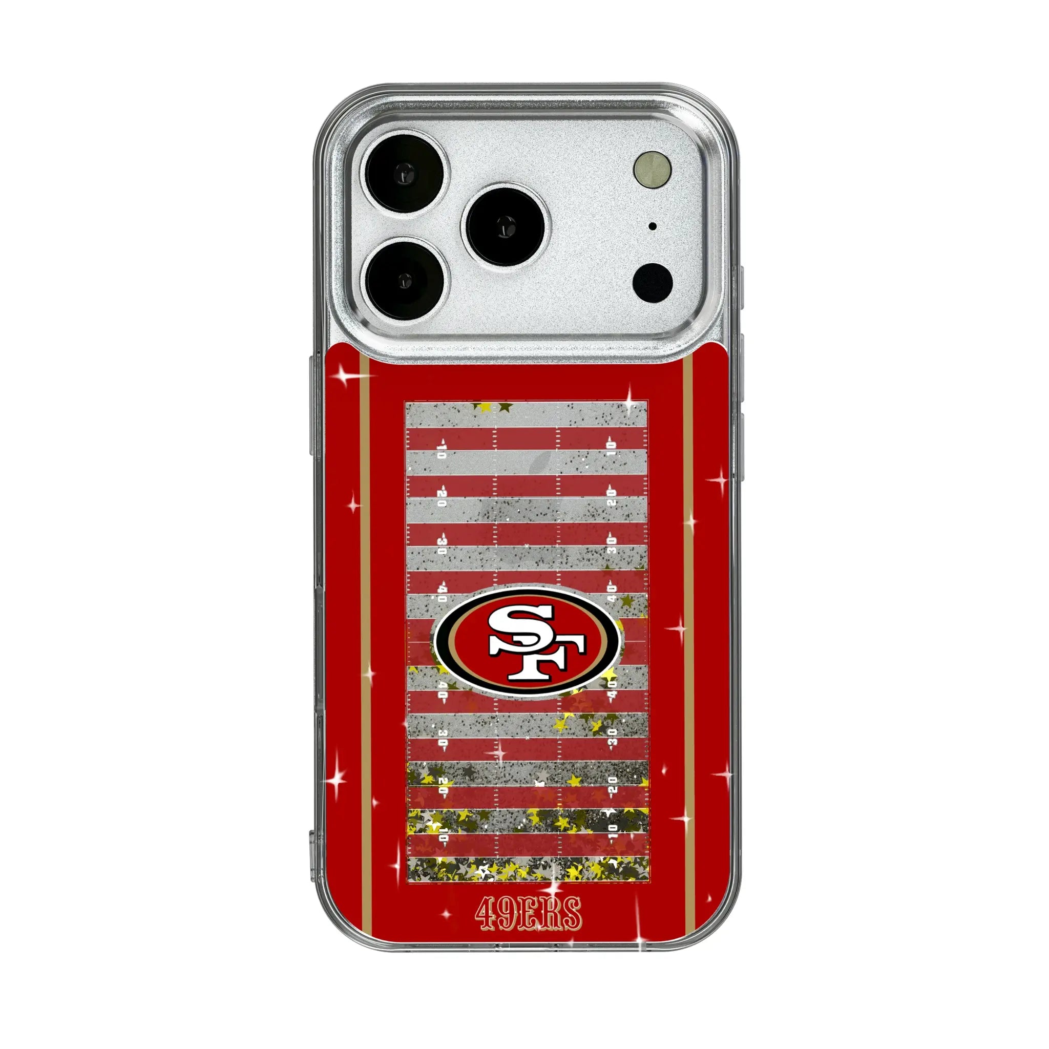 San Francisco 49ers Field iPhone Glitter Phone Case for Apple iPhone