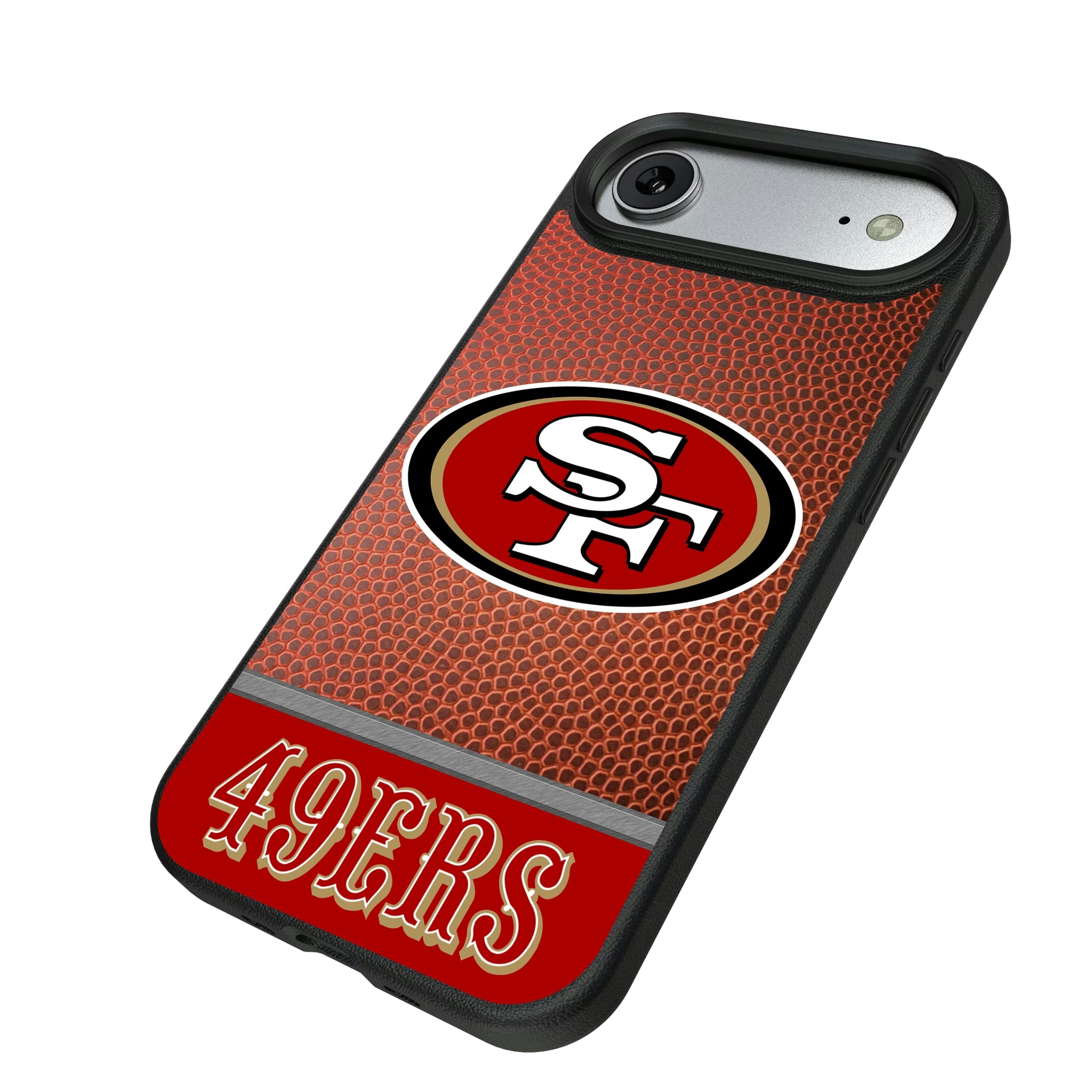 San Francisco 49ers Football Wordmark iPhone MagSafe Compatible Phone Case for Apple iPhone - Isometric View#Device_iPhone Air