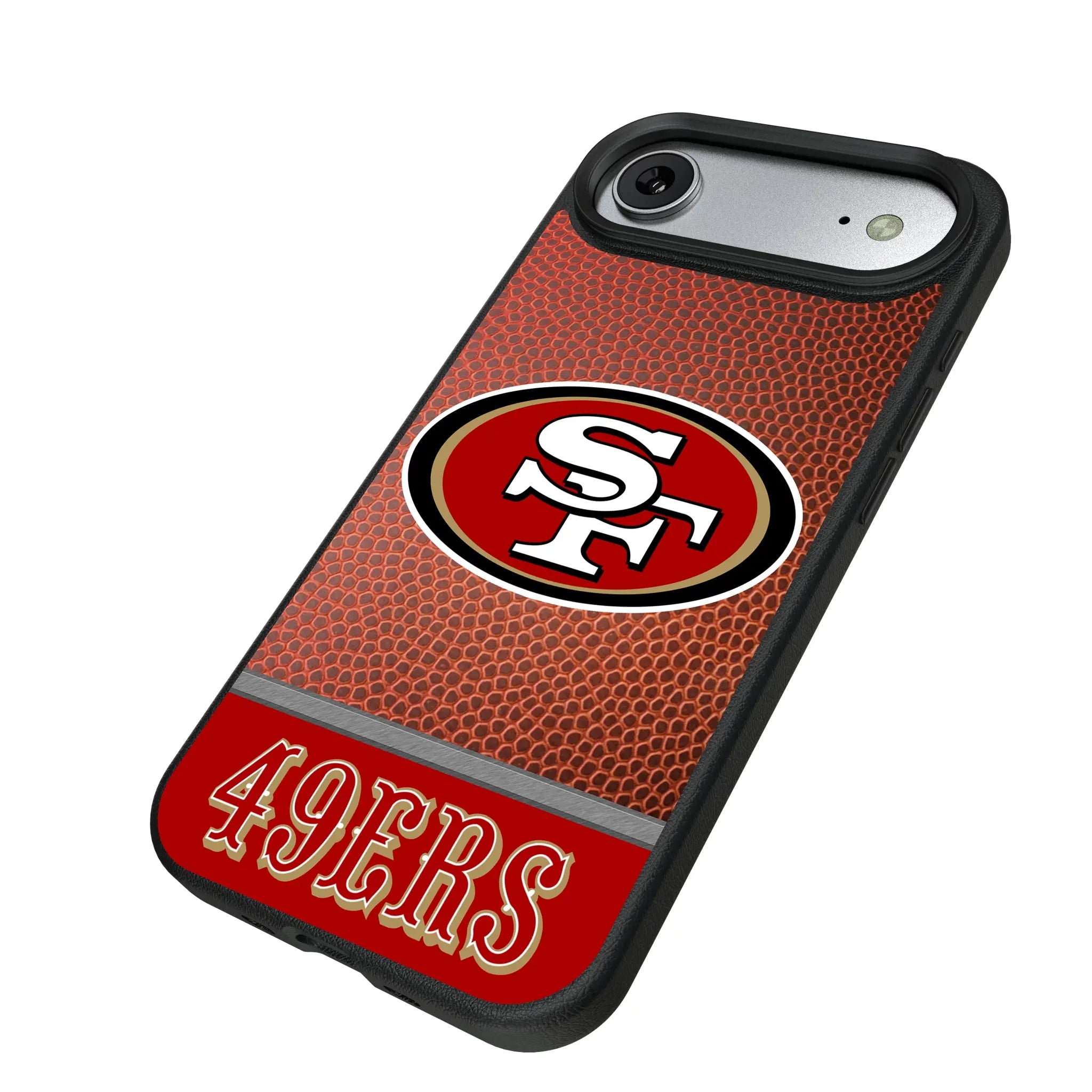 San Francisco 49ers Football Wordmark iPhone MagSafe Compatible Phone Case for Apple iPhone - Isometric View#Device_iPhone Air