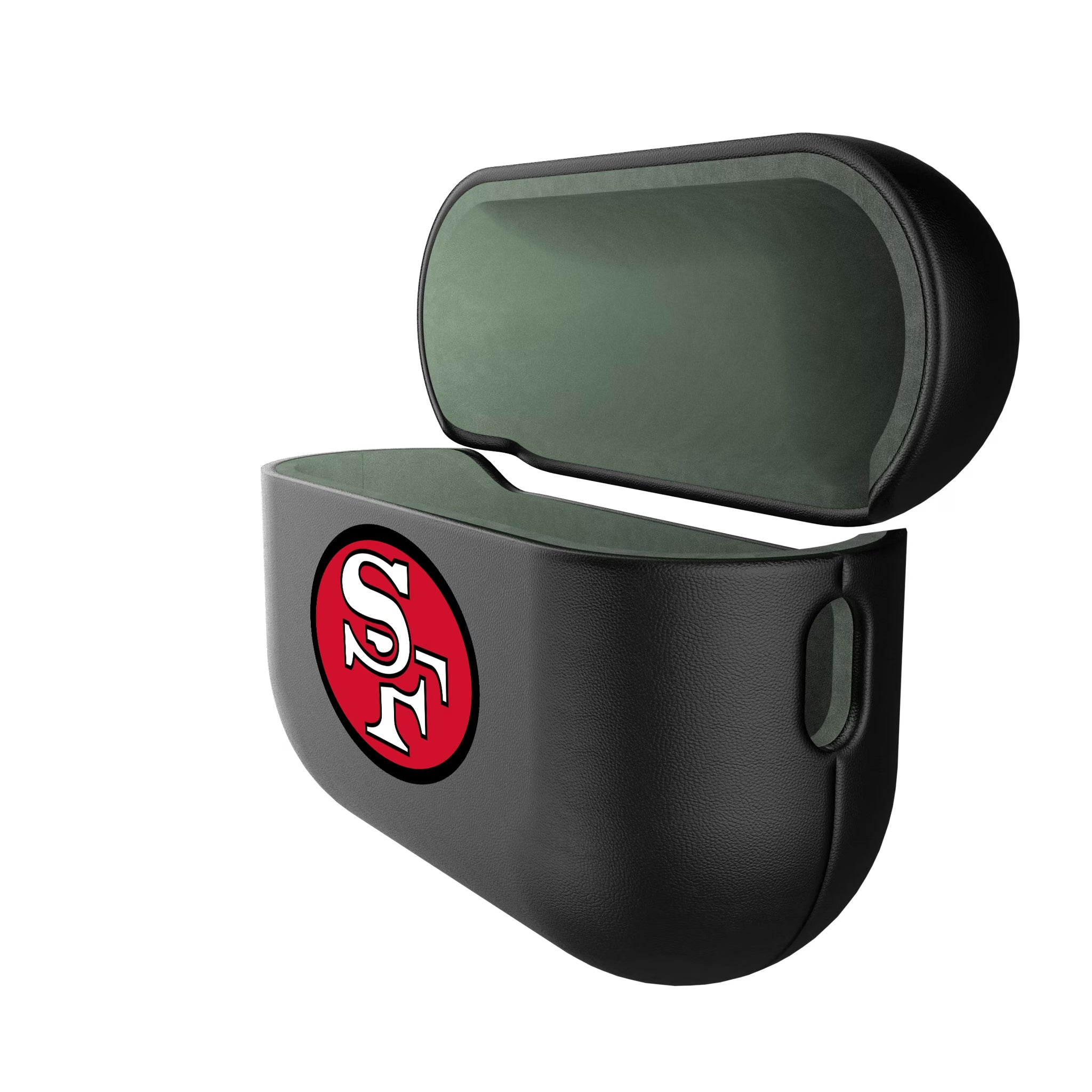 San Francisco 49ers Historic Collection Insignia AirPods AirPod Case Cover - Isometric View#Device_AirPods Pro 2nd Gen