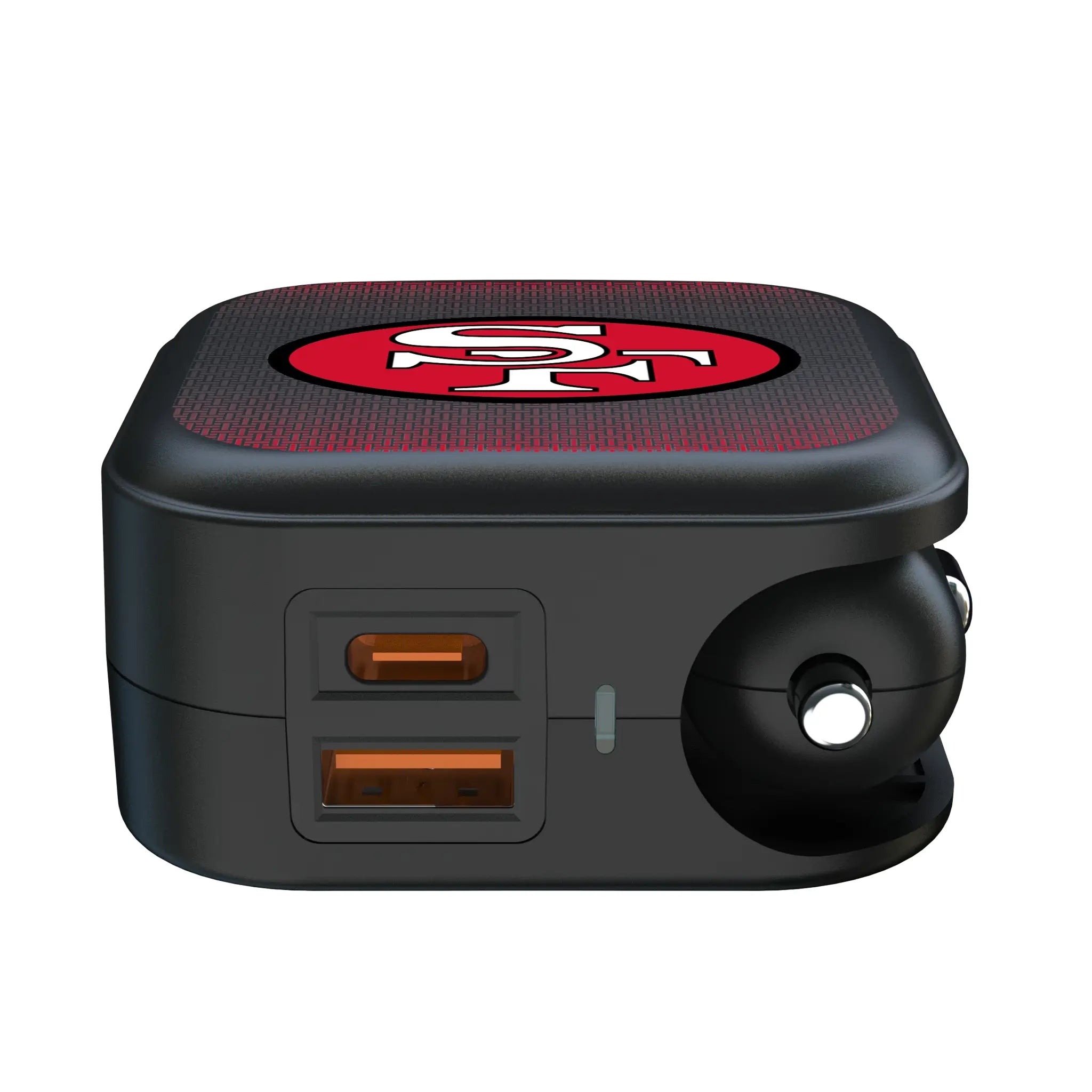 San Francisco 49ers Historic Collection Linen 2 in 1 USB A/C Charger