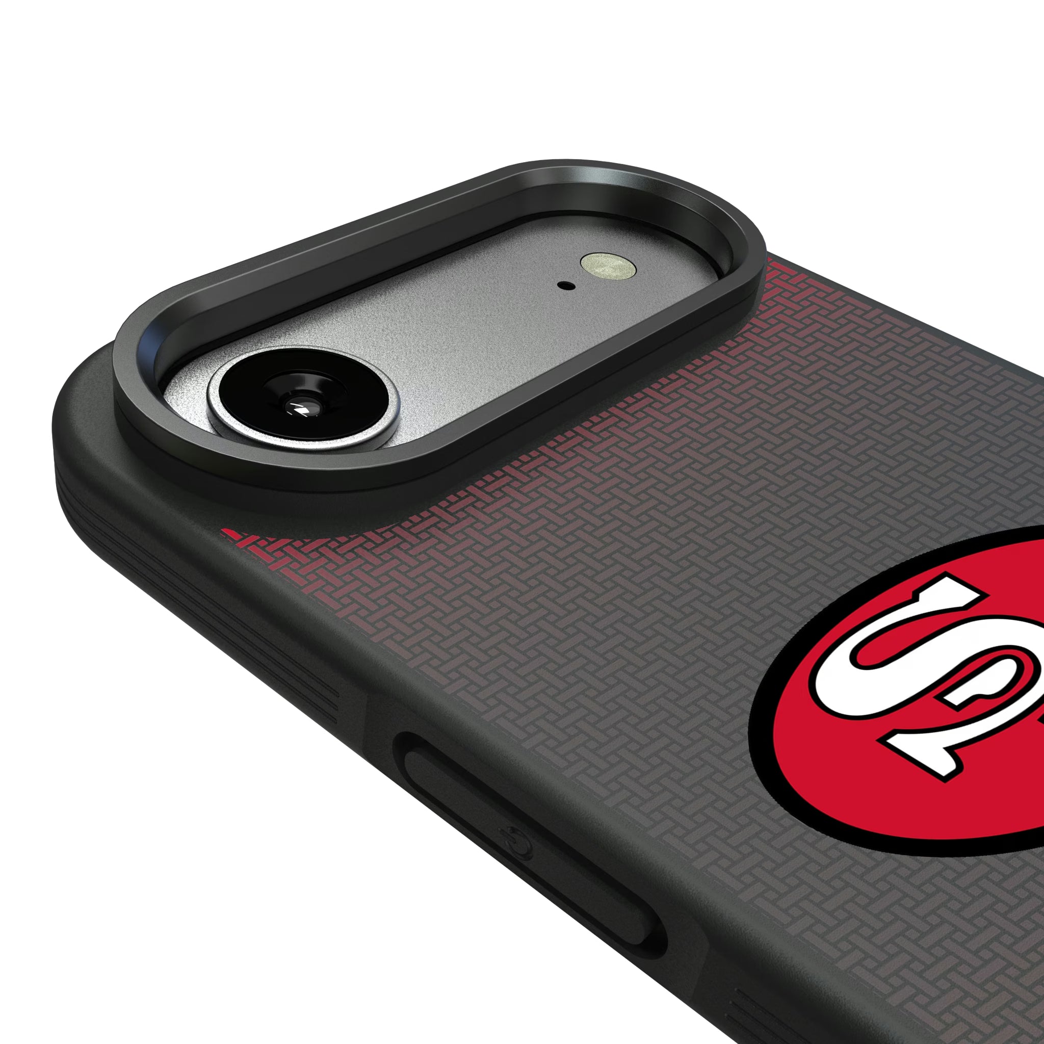 San Francisco 49ers Historic Collection Linen iPhone Bump Phone Case for Apple iPhone - Detail#Device_iPhone Air