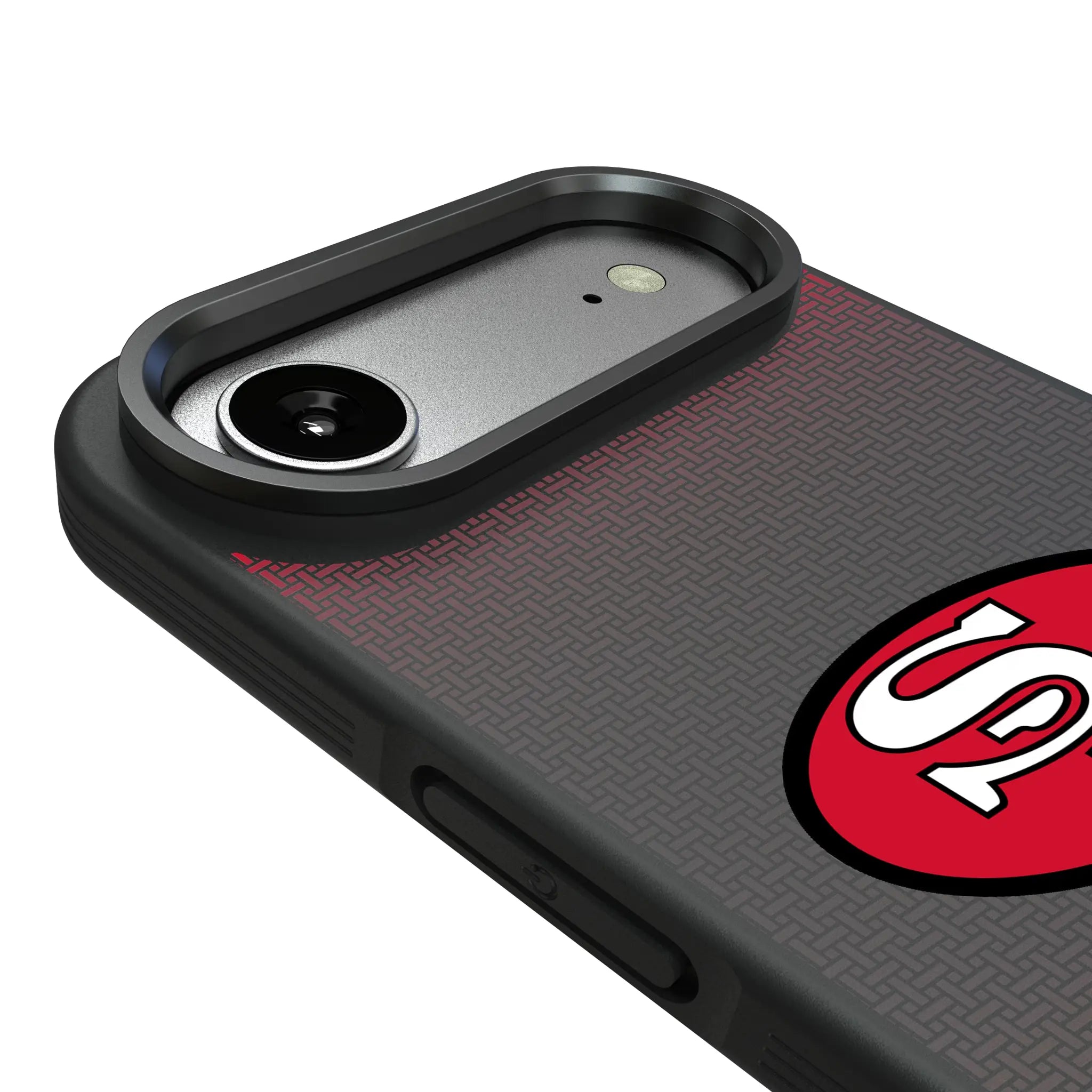San Francisco 49ers Historic Collection Linen iPhone Bump Phone Case for Apple iPhone - Detail#Device_iPhone Air