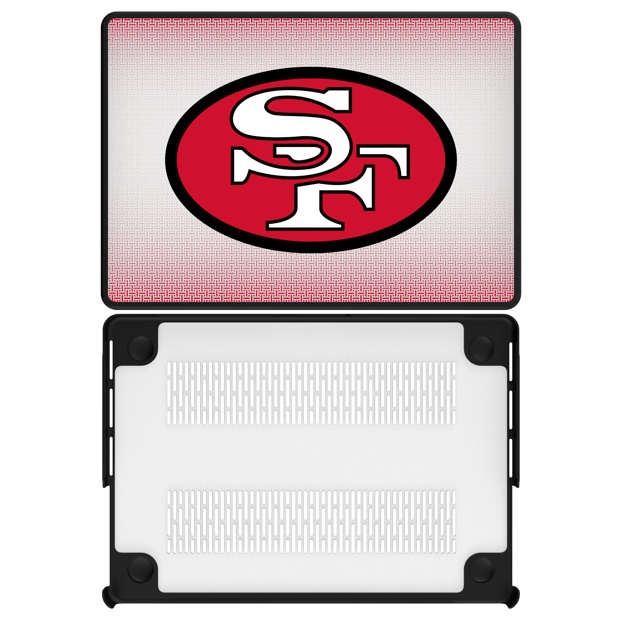 San Francisco 49ers Historic Collection Linen MacBook Laptop Case for Apple MacBook#Device_MacBook Pro (14-inch, 2021) / MacBook Pro (14-inch, 2023) / MacBook Pro (14-inch, 2024)