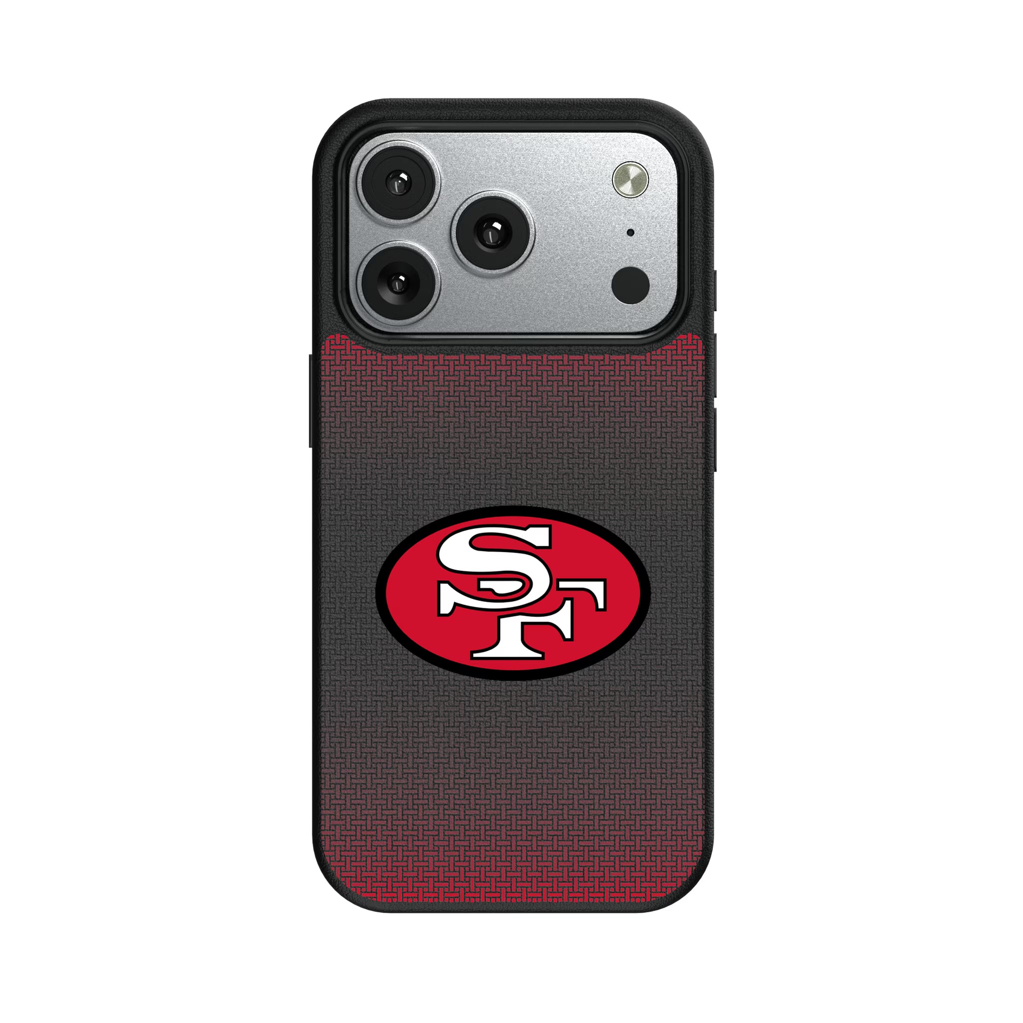 San Francisco 49ers Historic Collection Linen iPhone MagSafe Compatible Phone Case for Apple iPhone#Device_iPhone 17 Pro