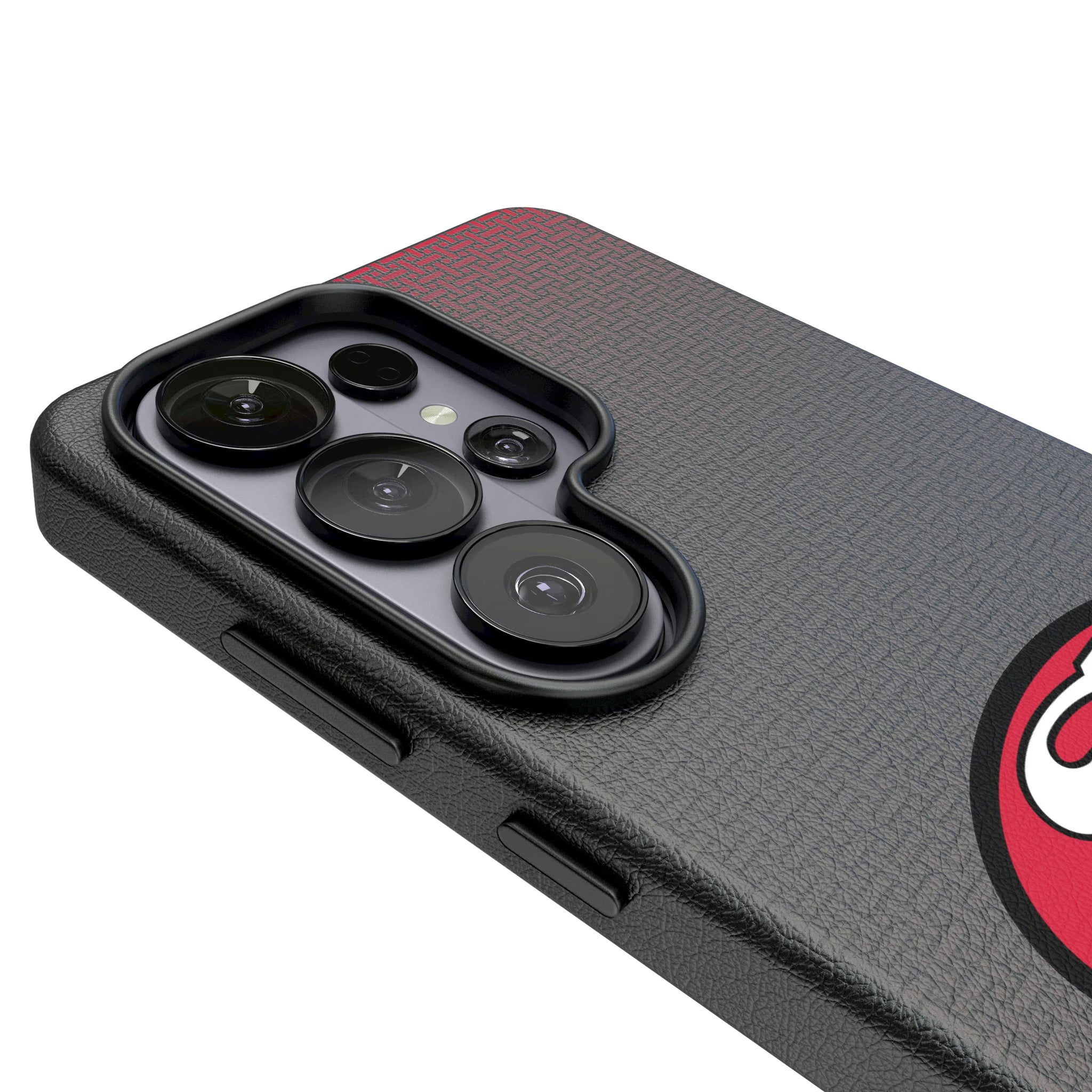 San Francisco 49ers Historic Collection Linen Galaxy MagSafe Compatible Phone Case for Samsung Galaxy - Detail#Device_Galaxy S26 Ultra