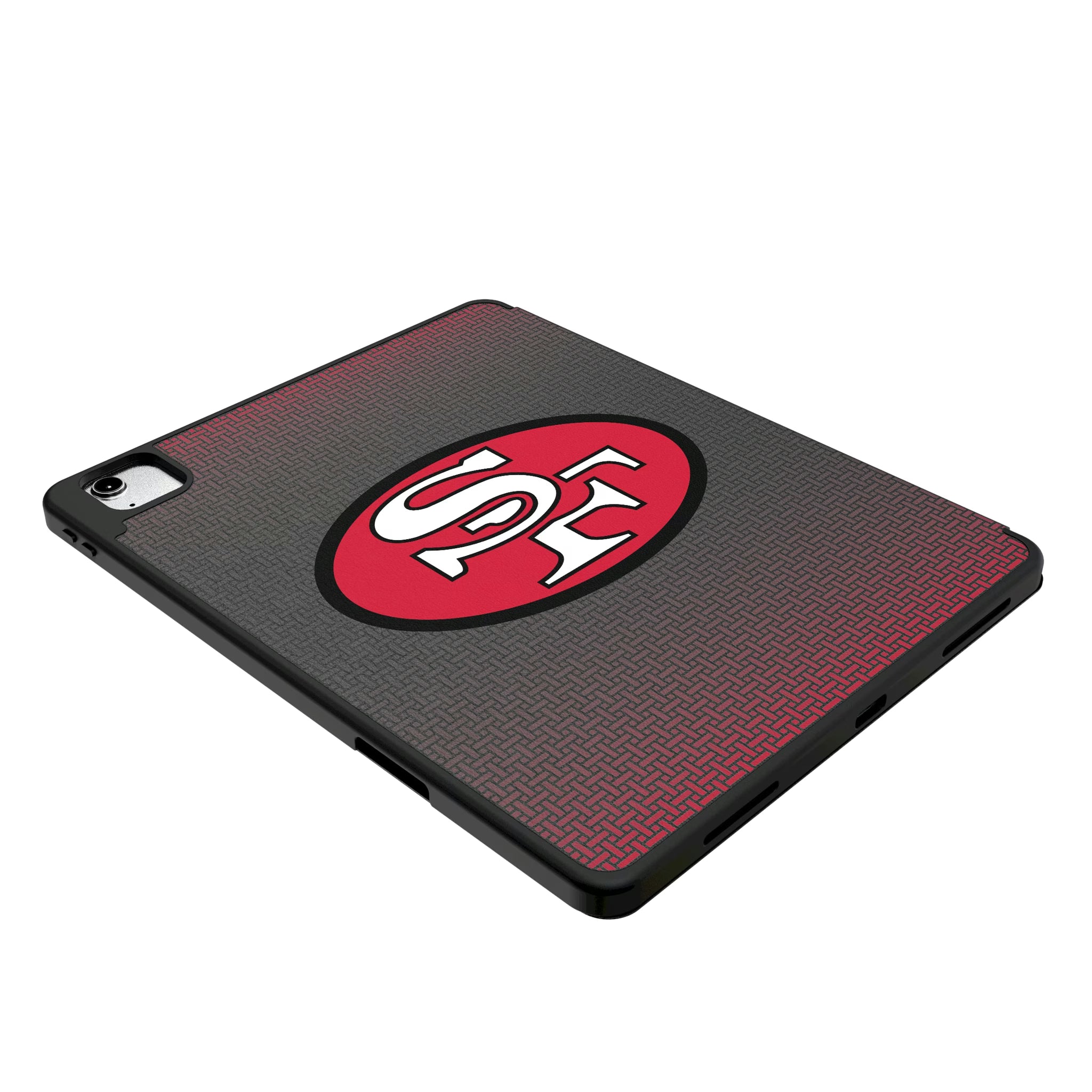 San Francisco 49ers Historic Collection Linen iPad Tablet Case for Apple iPad - Isometric View