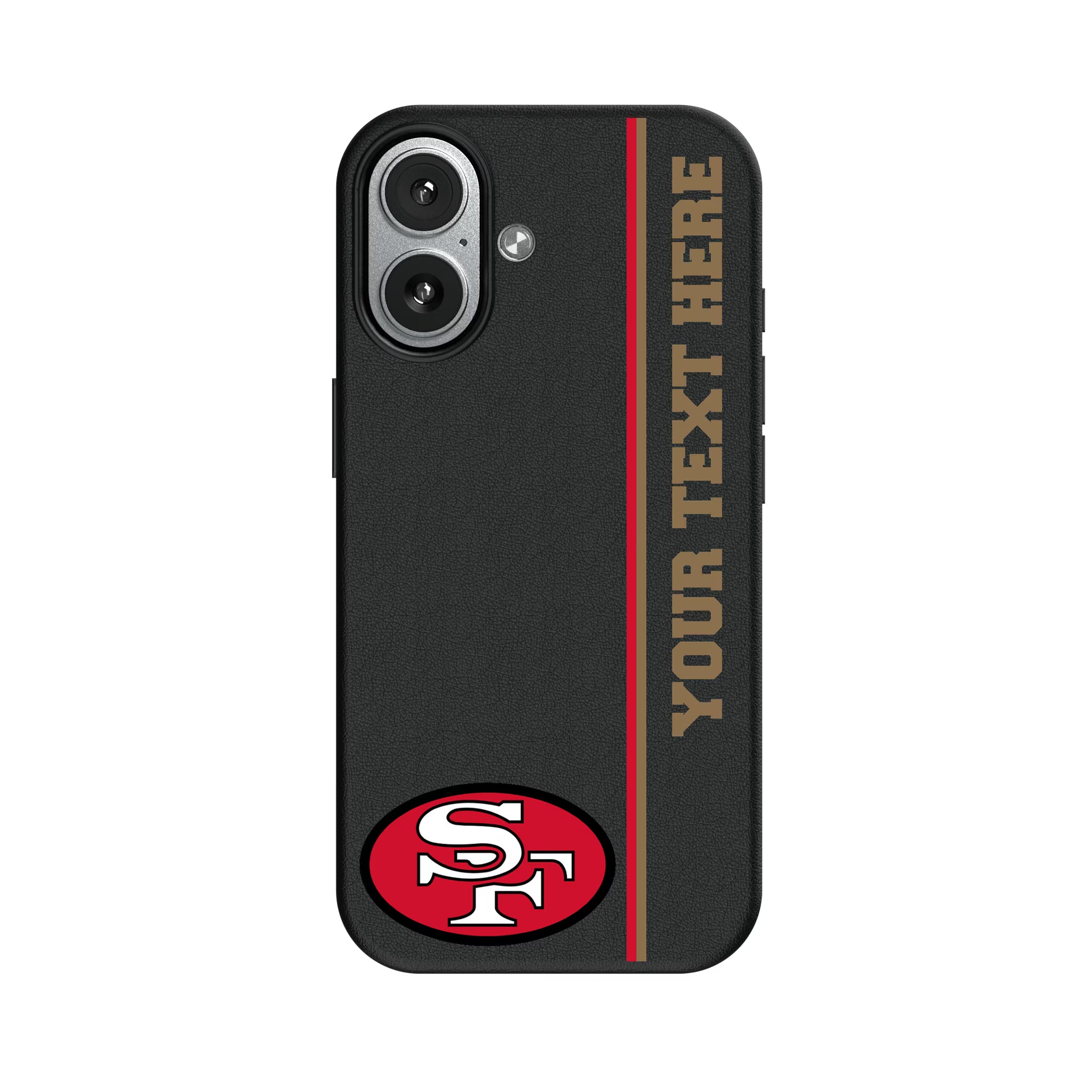 San Francisco 49ers Historic Collection Personalized Sidebard iPhone MagSafe Compatible Phone Case for Apple iPhone#Device_iPhone 17
