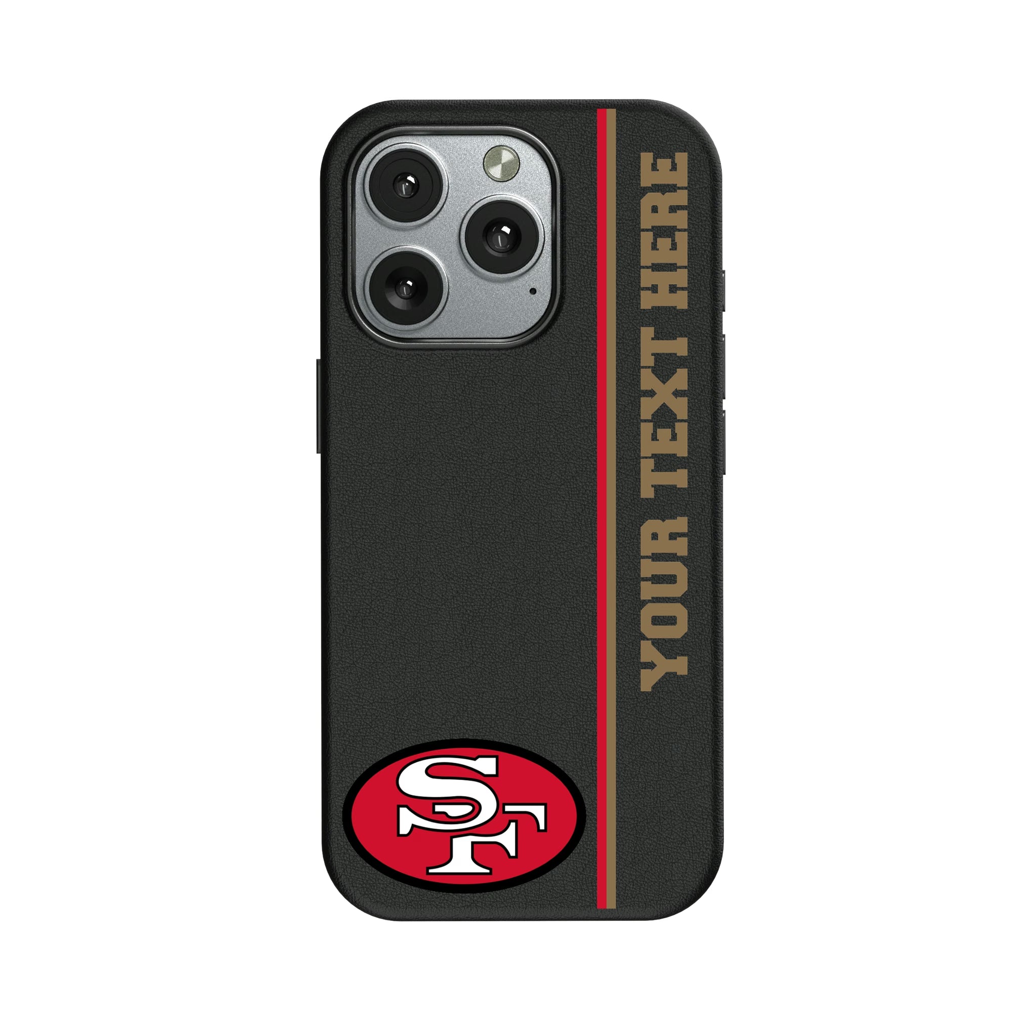 San Francisco 49ers Historic Collection Personalized Sidebard iPhone MagSafe Compatible Phone Case for Apple iPhone