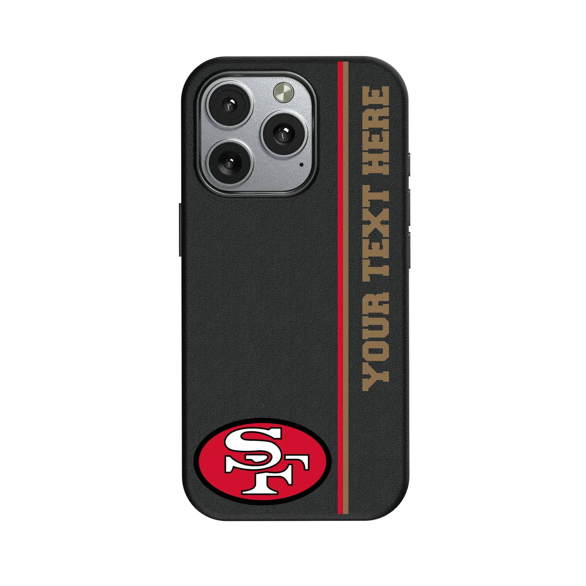 San Francisco 49ers Historic Collection Personalized Sidebard iPhone MagSafe Compatible Phone Case for Apple iPhone