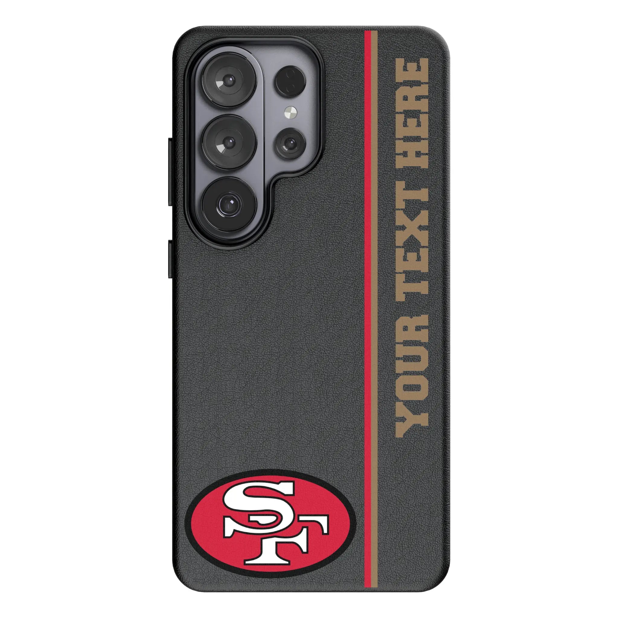 San Francisco 49ers Historic Collection Personalized Sidebard Galaxy MagSafe Compatible Phone Case for Samsung Galaxy#Device_Galaxy S26 Ultra