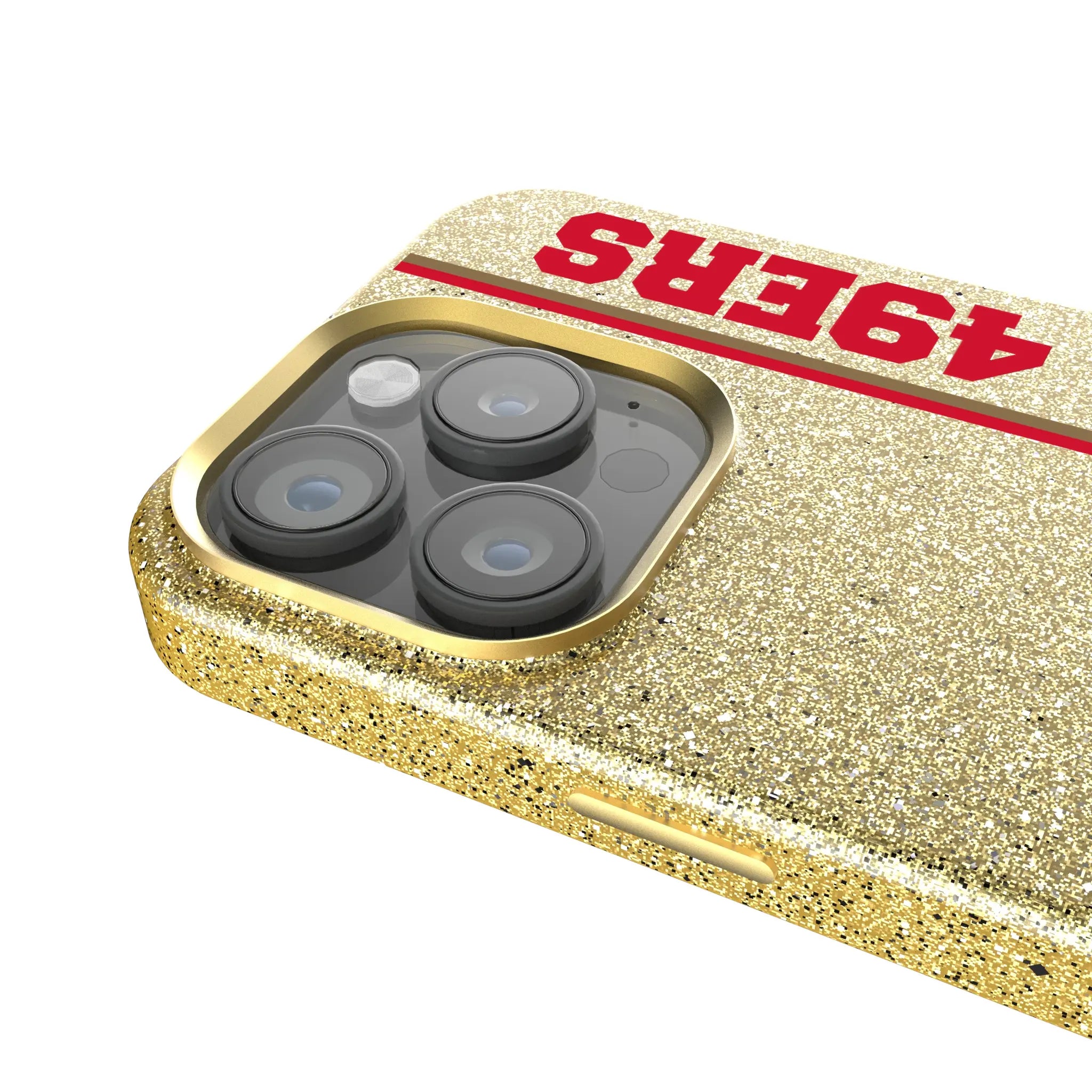 San Francisco 49ers Historic Collection Sidebar iPhone Bling Phone Case for Apple iPhone - Detail