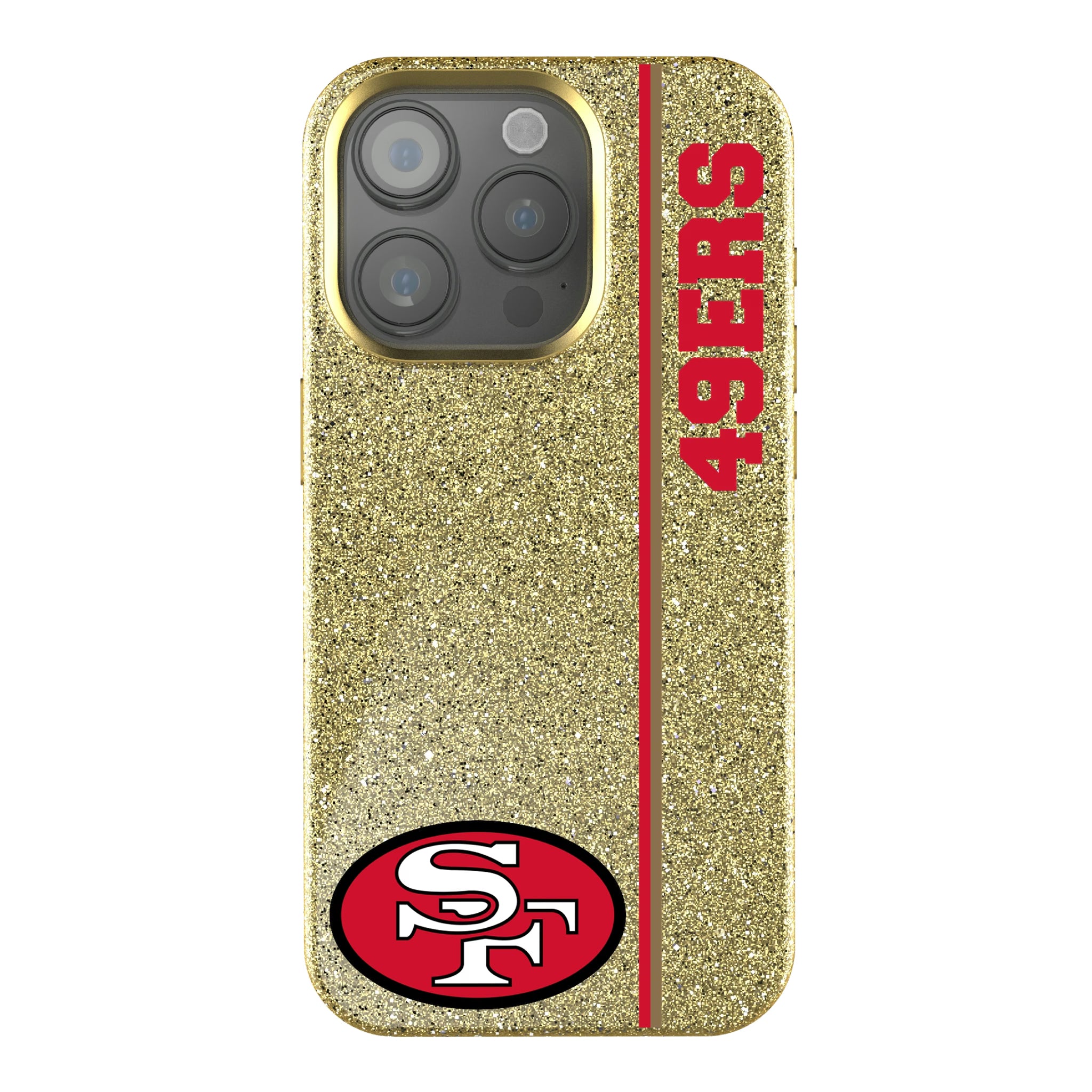 San Francisco 49ers Historic Collection Sidebar iPhone Bling Phone Case for Apple iPhone