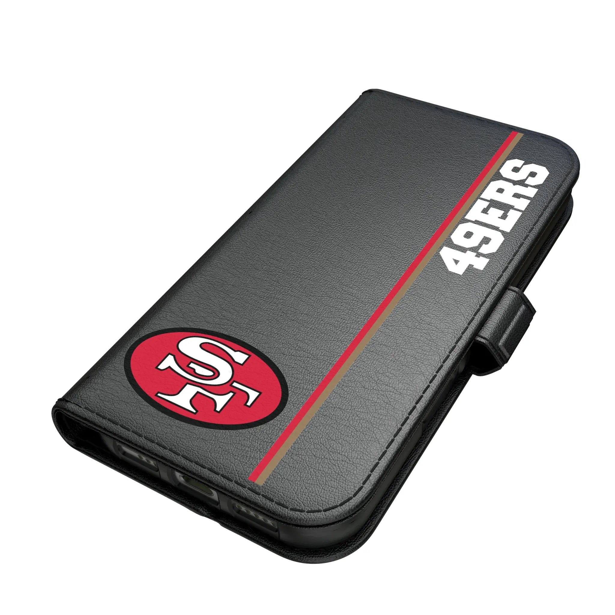 San Francisco 49ers Historic Collection Sidebar iPhone Folio Phone Case for Apple iPhone#Device_iPhone 17 Pro