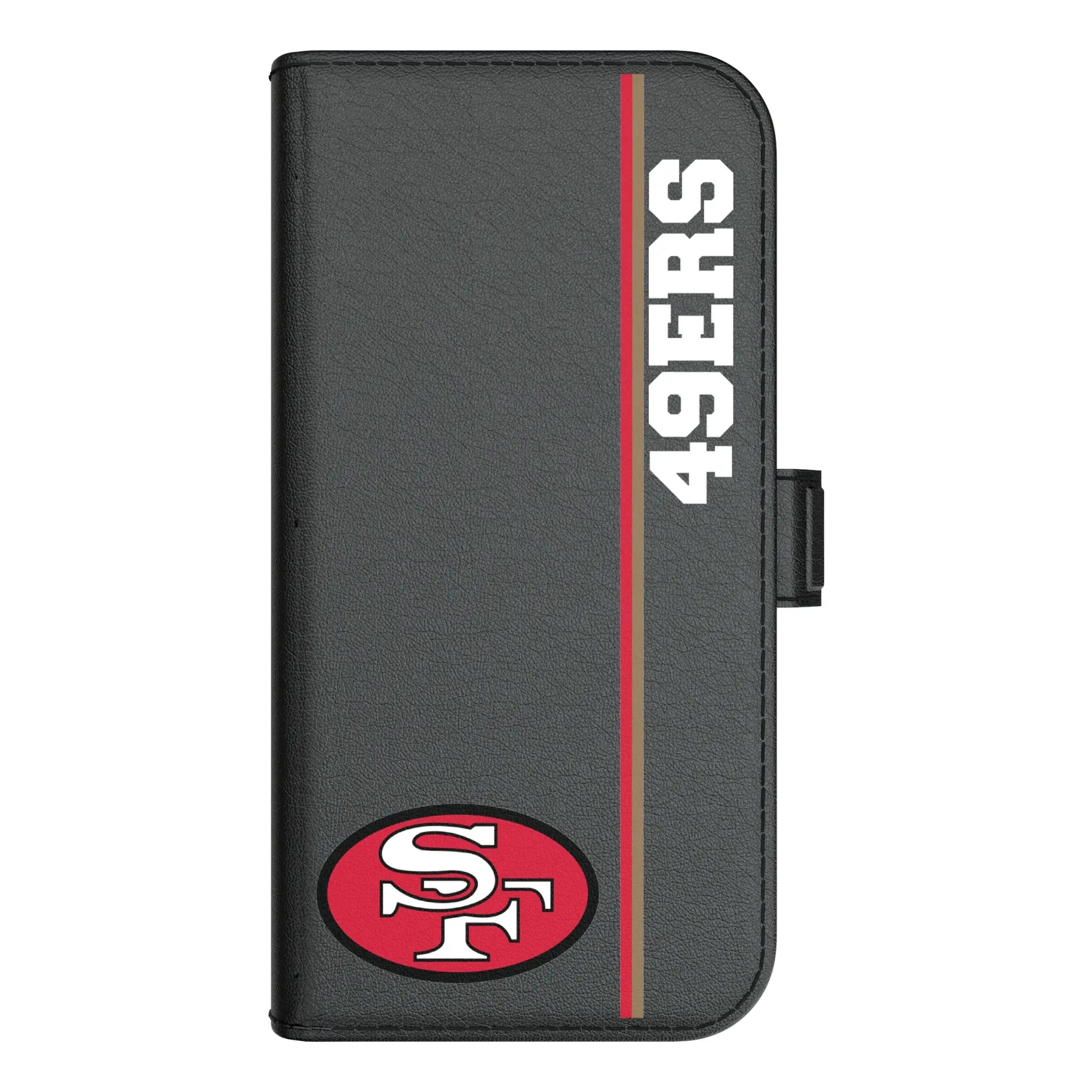 San Francisco 49ers Historic Collection Sidebar iPhone Folio Phone Case for Apple iPhone#Device_iPhone 17 Pro