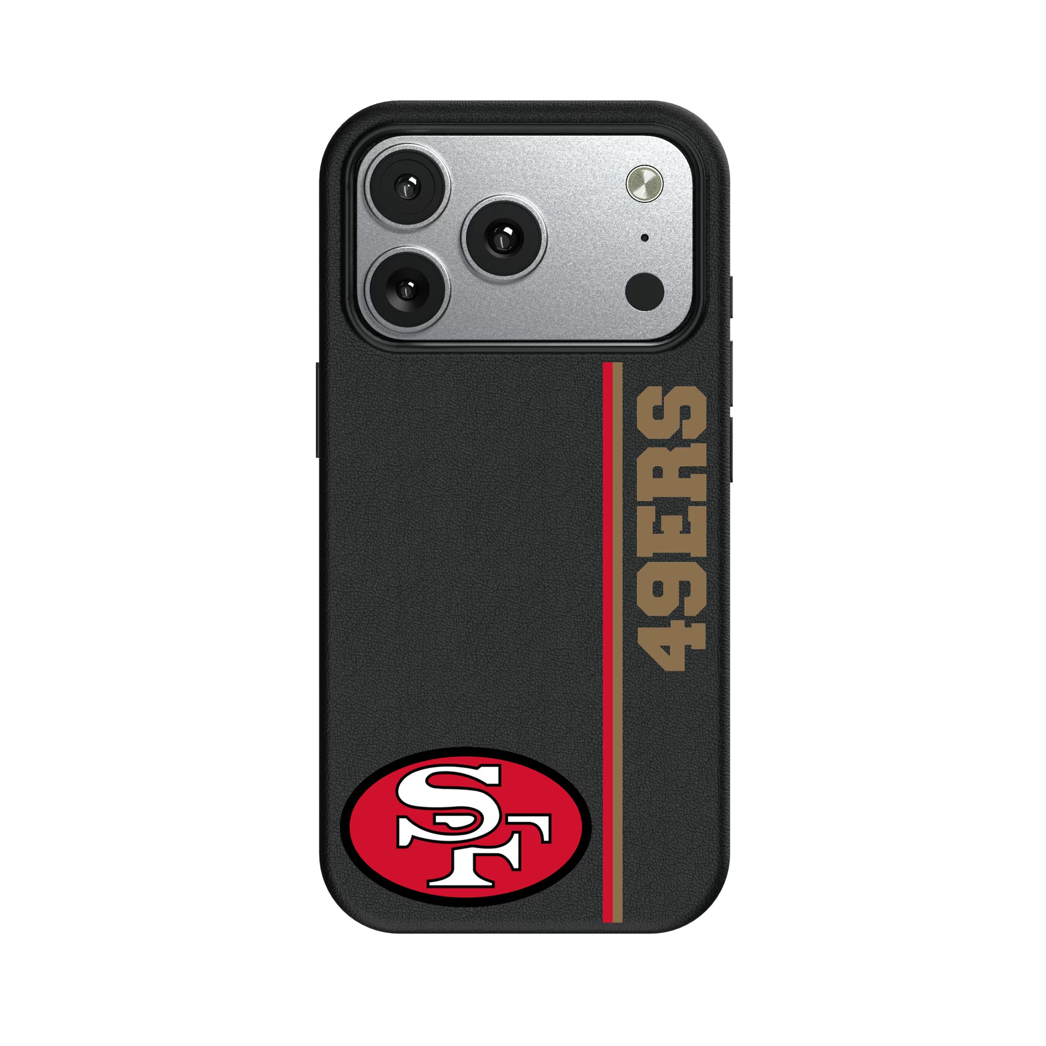 San Francisco 49ers Historic Collection Sidebar iPhone MagSafe Compatible Phone Case for Apple iPhone#Device_iPhone 17 Pro