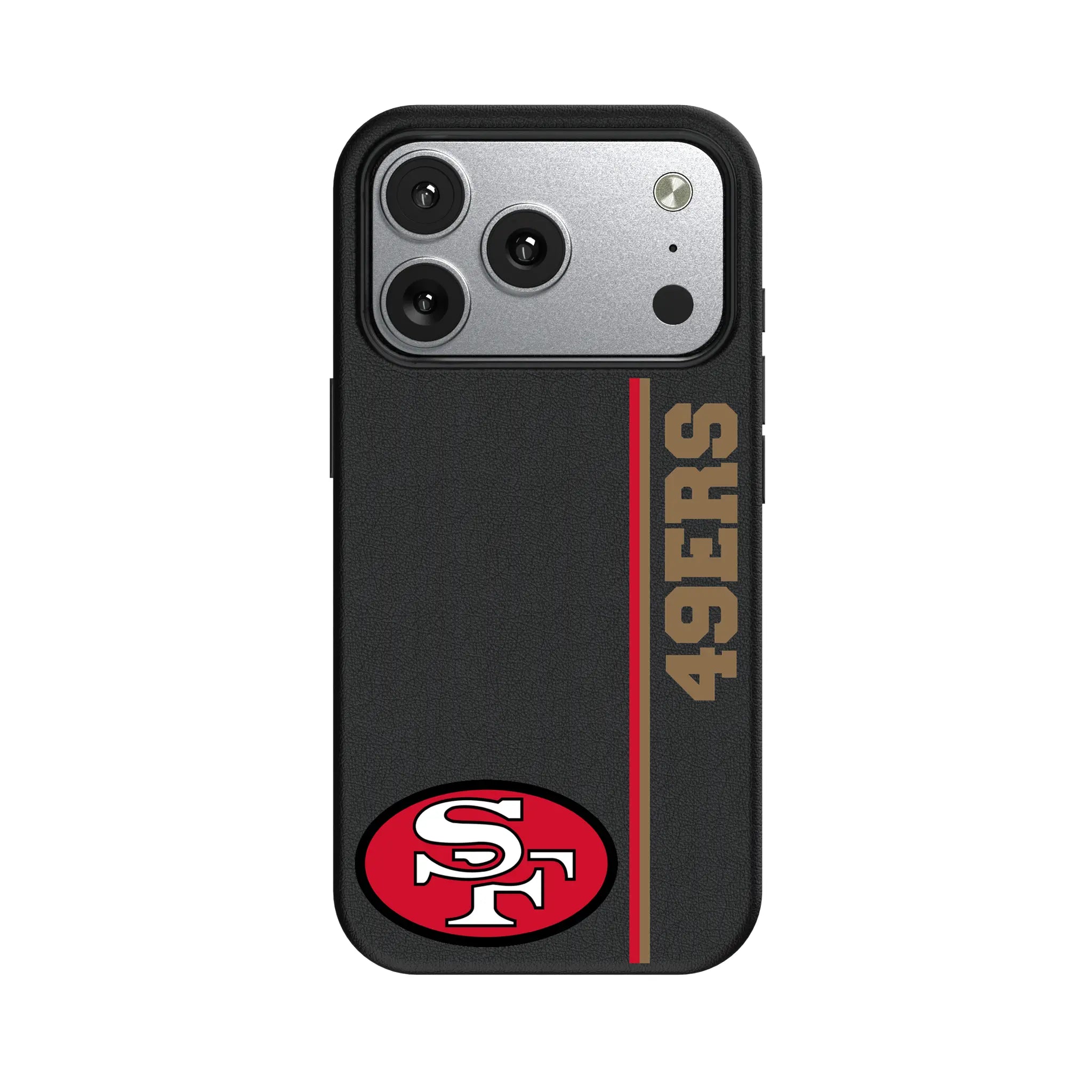 San Francisco 49ers Historic Collection Sidebar iPhone MagSafe Compatible Phone Case for Apple iPhone#Device_iPhone 17 Pro