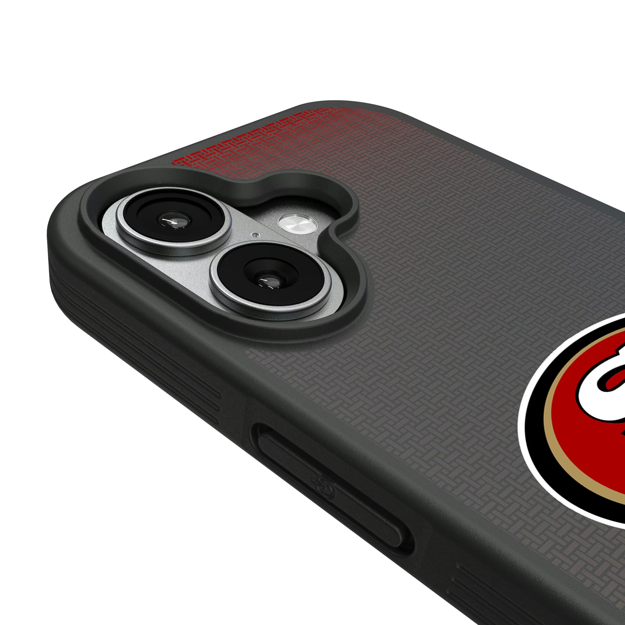 San Francisco 49ers Linen iPhone Bump Phone Case for Apple iPhone - Detail#Device_iPhone 17