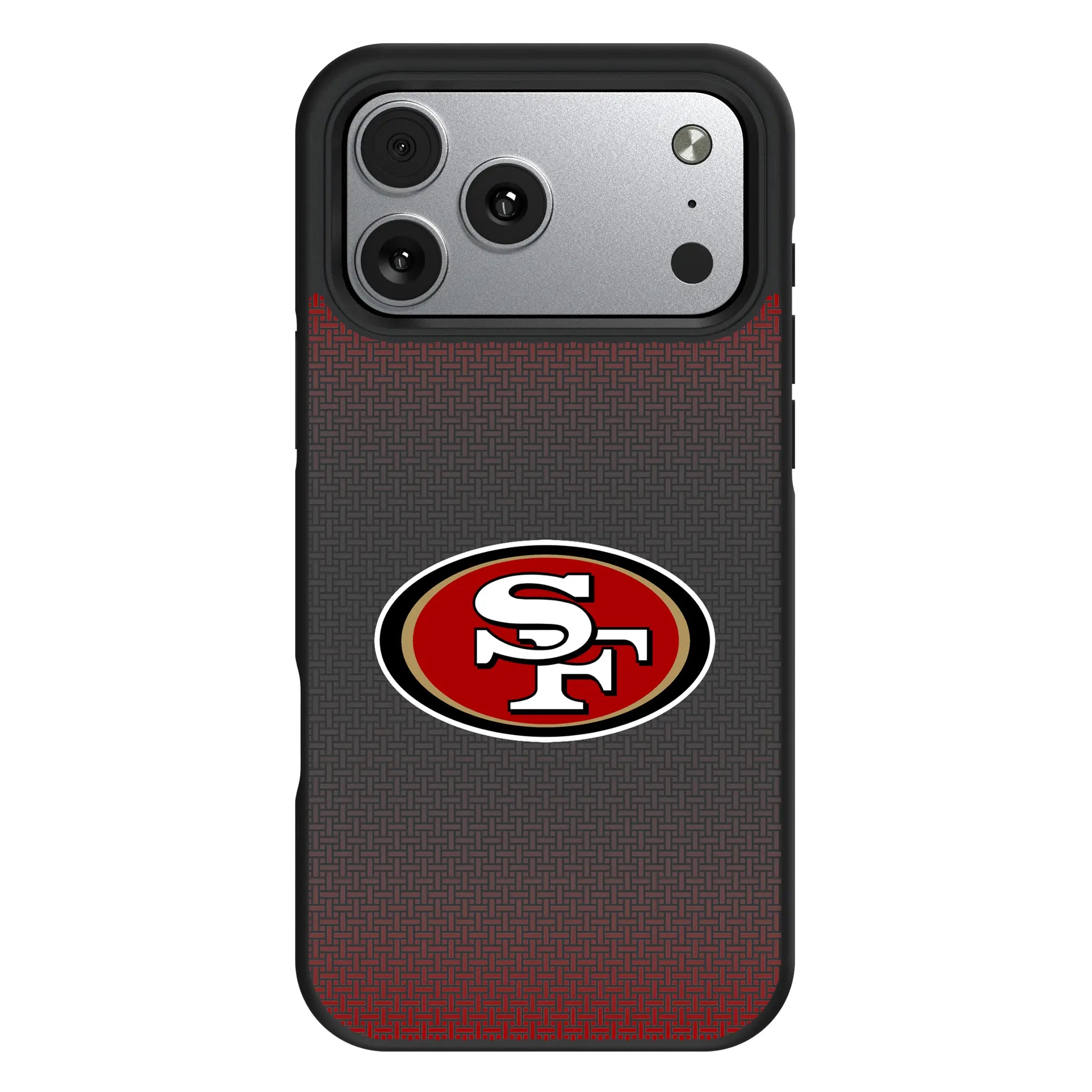 San Francisco 49ers Linen iPhone Bump Phone Case for Apple iPhone#Device_iPhone 17 Pro Max