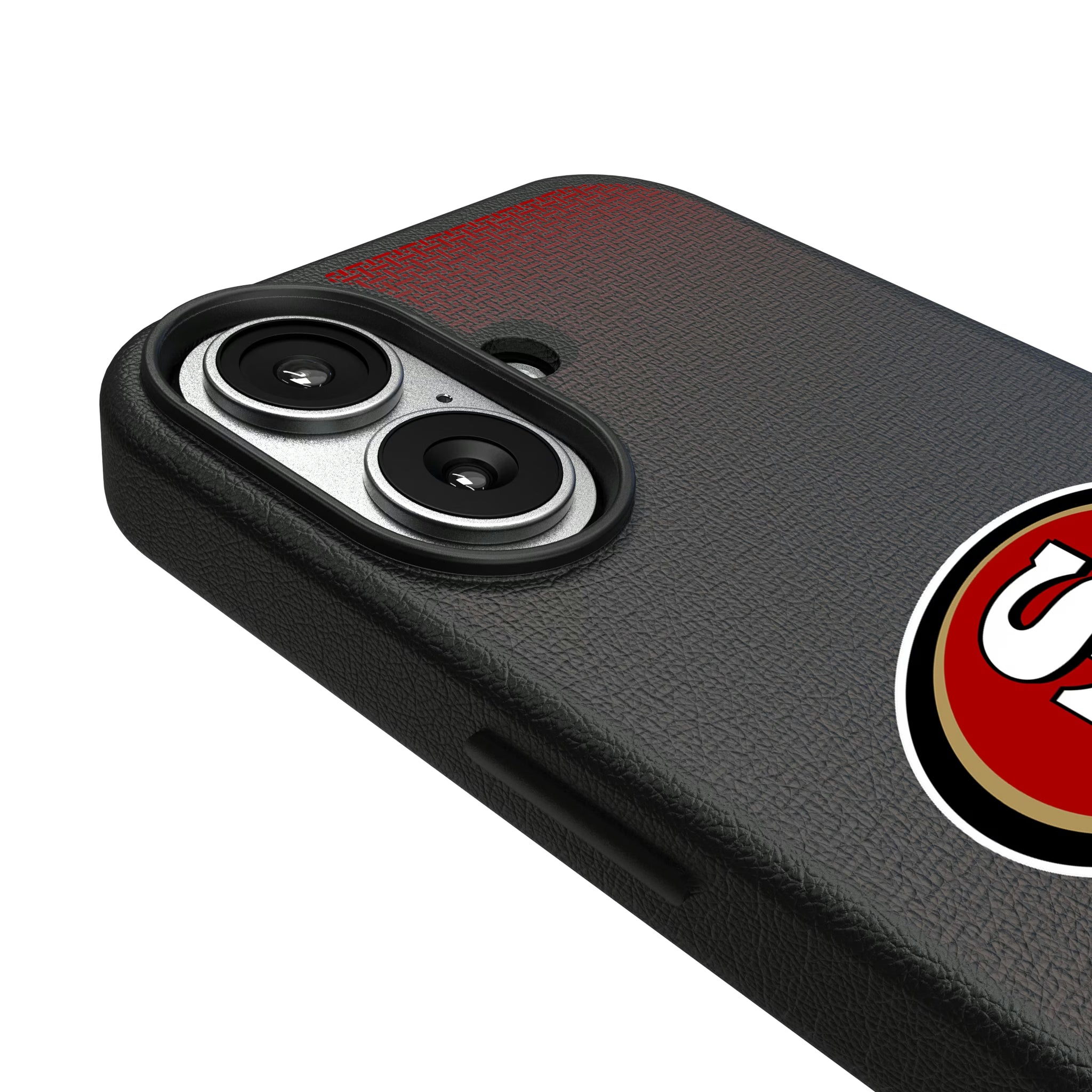 San Francisco 49ers Linen iPhone MagSafe Compatible Phone Case for Apple iPhone - Detail#Device_iPhone 17