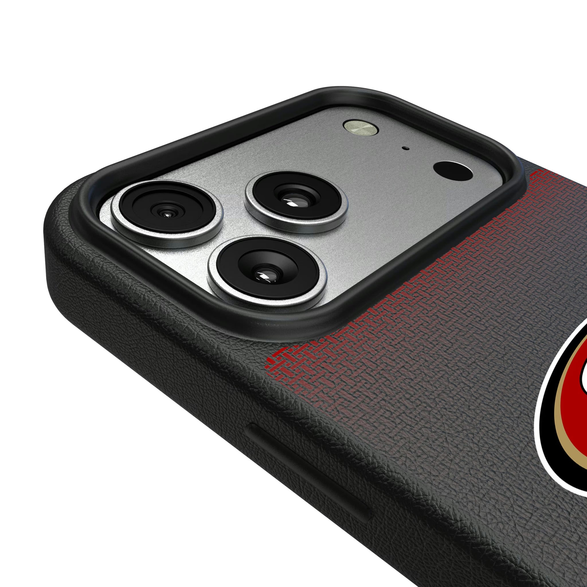 San Francisco 49ers Linen iPhone MagSafe Compatible Phone Case for Apple iPhone - Detail#Device_iPhone 17 Pro Max