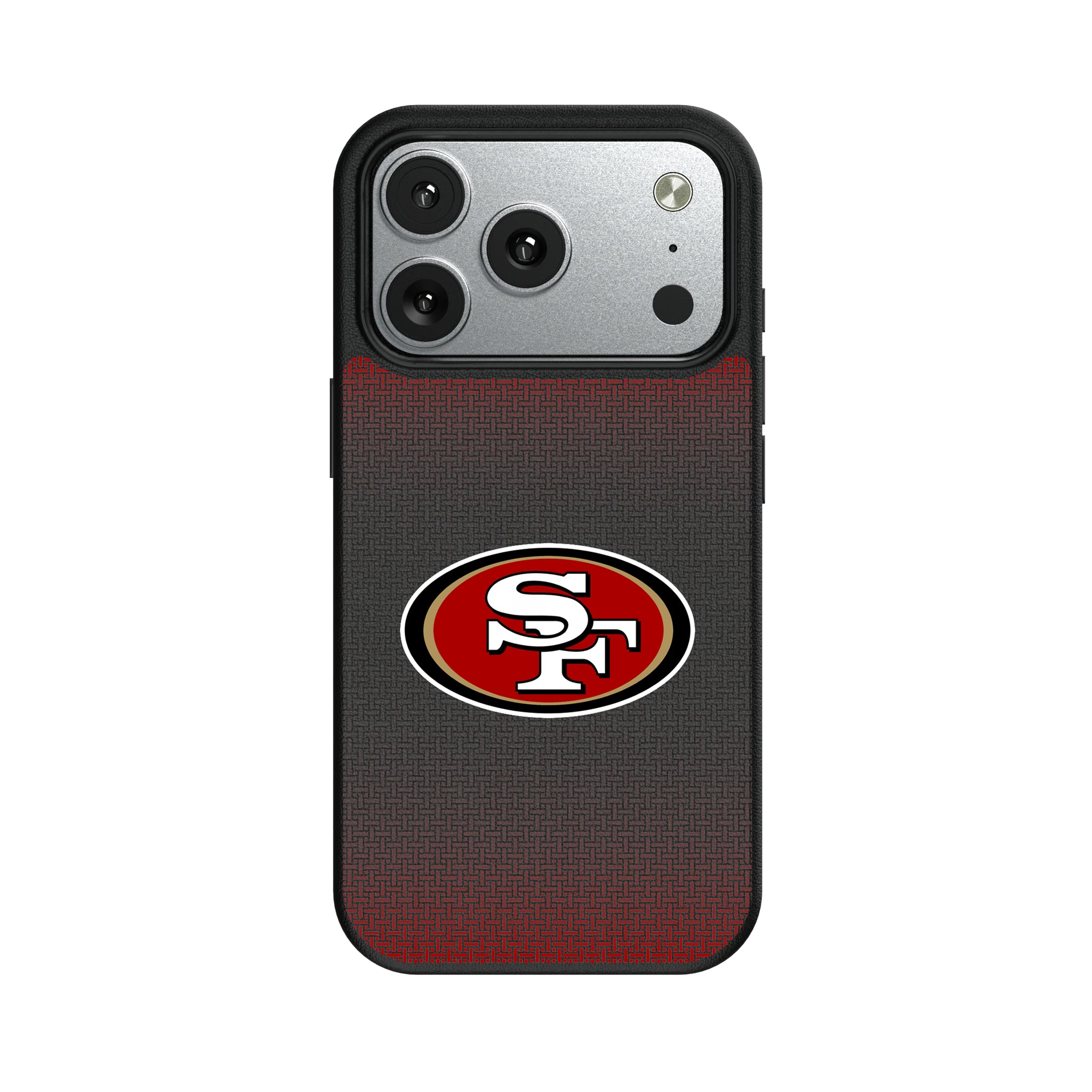 San Francisco 49ers Linen iPhone MagSafe Compatible Phone Case for Apple iPhone#Device_iPhone 17 Pro