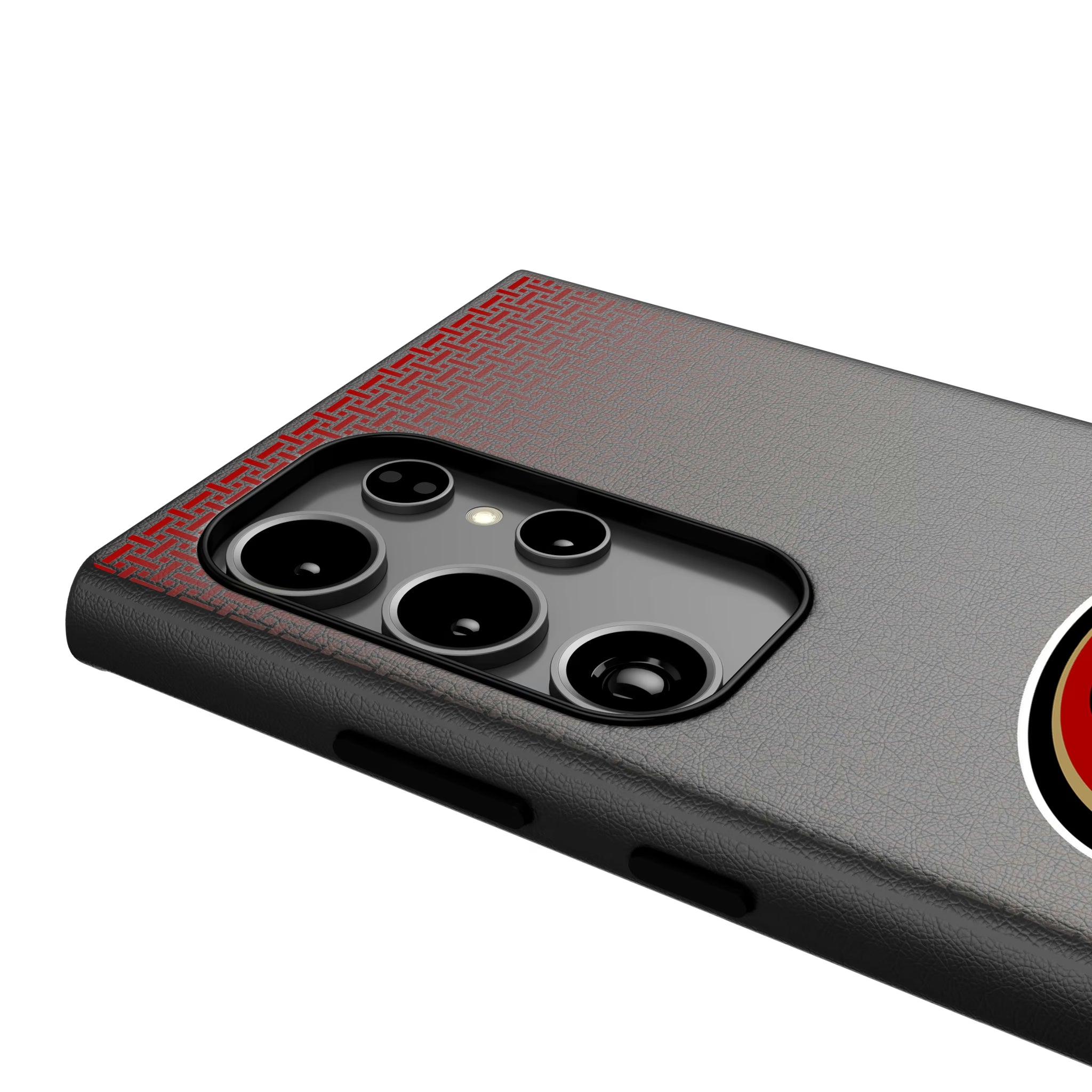 San Francisco 49ers Linen Galaxy MagSafe Compatible Phone Case for Samsung Galaxy - Detail