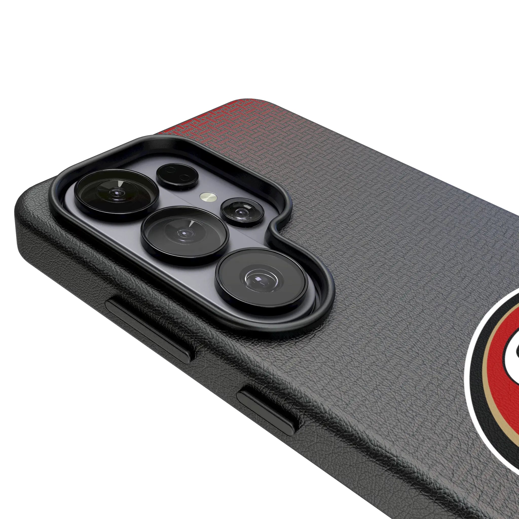 San Francisco 49ers Linen Galaxy MagSafe Compatible Phone Case for Samsung Galaxy - Detail#Device_Galaxy S26 Ultra
