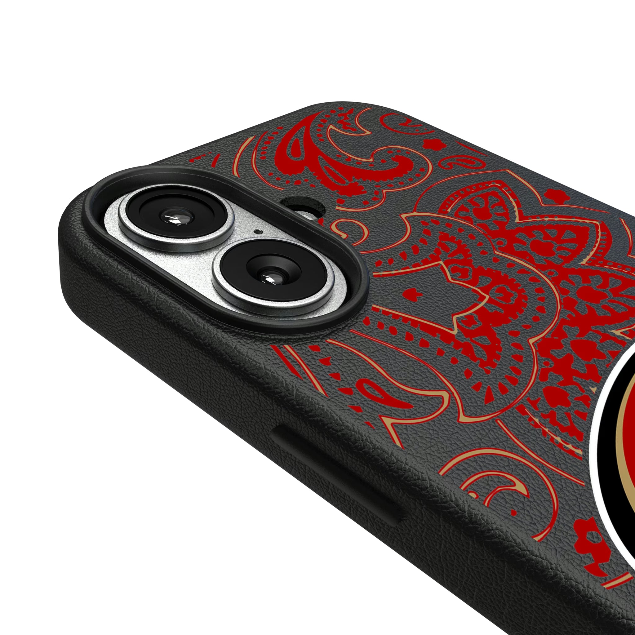 San Francisco 49ers Paisley iPhone MagSafe Compatible Phone Case for Apple iPhone - Detail#Device_iPhone 17