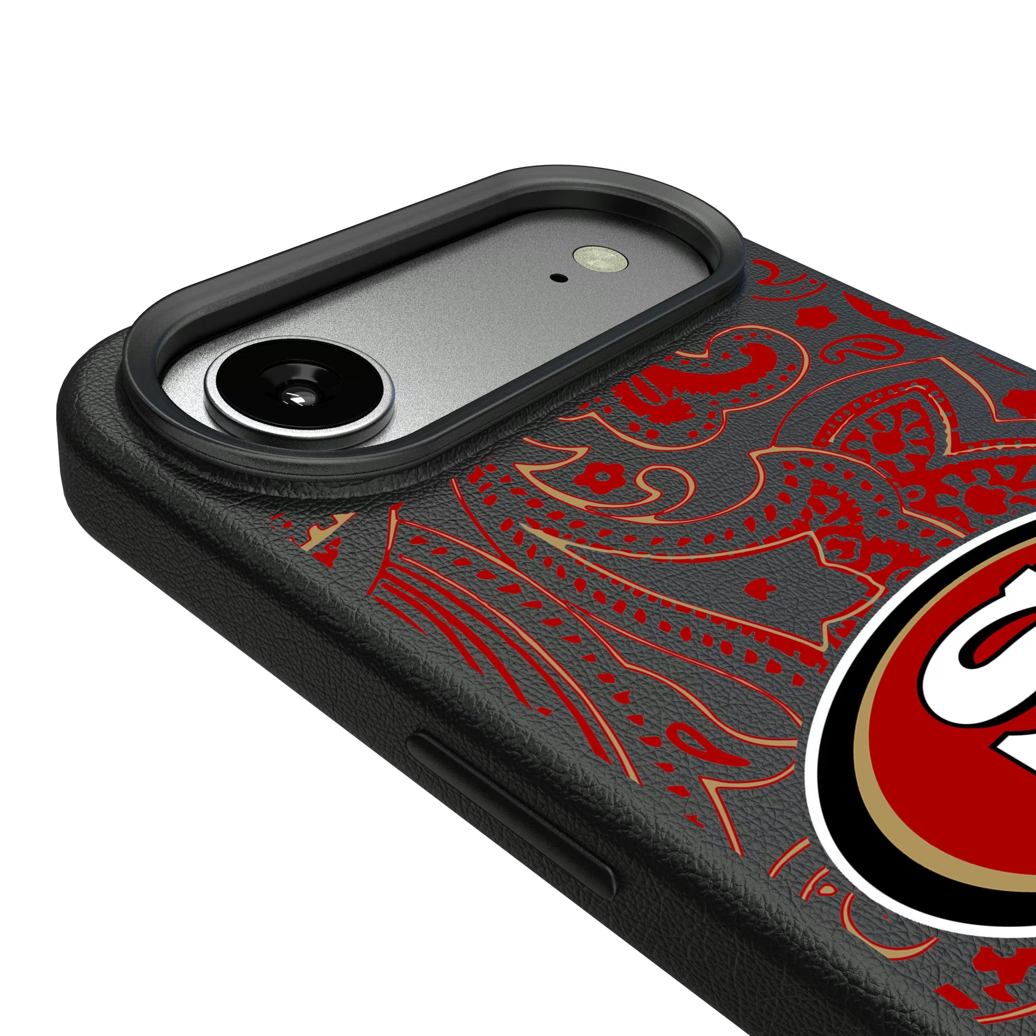 San Francisco 49ers Paisley iPhone MagSafe Compatible Phone Case for Apple iPhone - Detail#Device_iPhone Air
