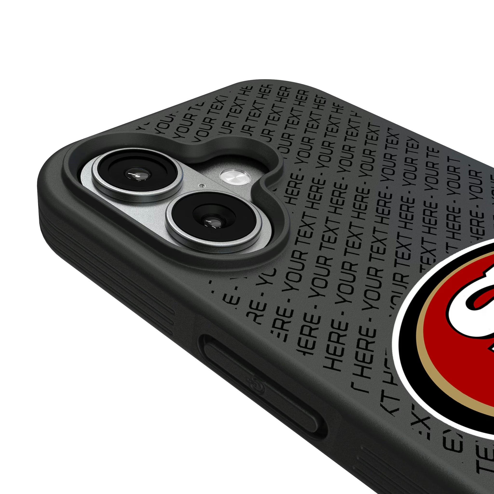 San Francisco 49ers Personalized EndZone Plus iPhone Bump Phone Case for Apple iPhone - Detail#Device_iPhone 17