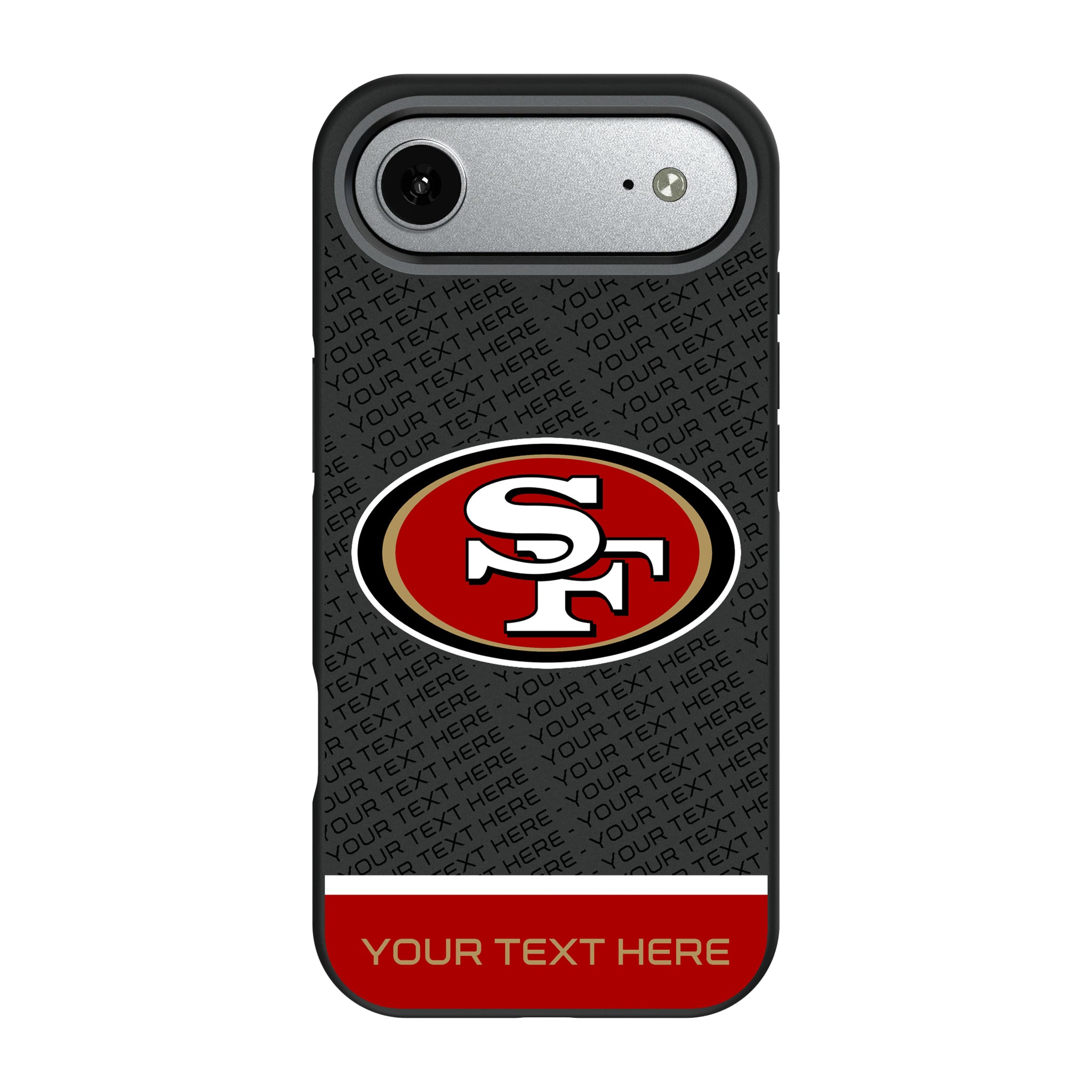 San Francisco 49ers Personalized EndZone Plus iPhone Bump Phone Case for Apple iPhone#Device_iPhone Air