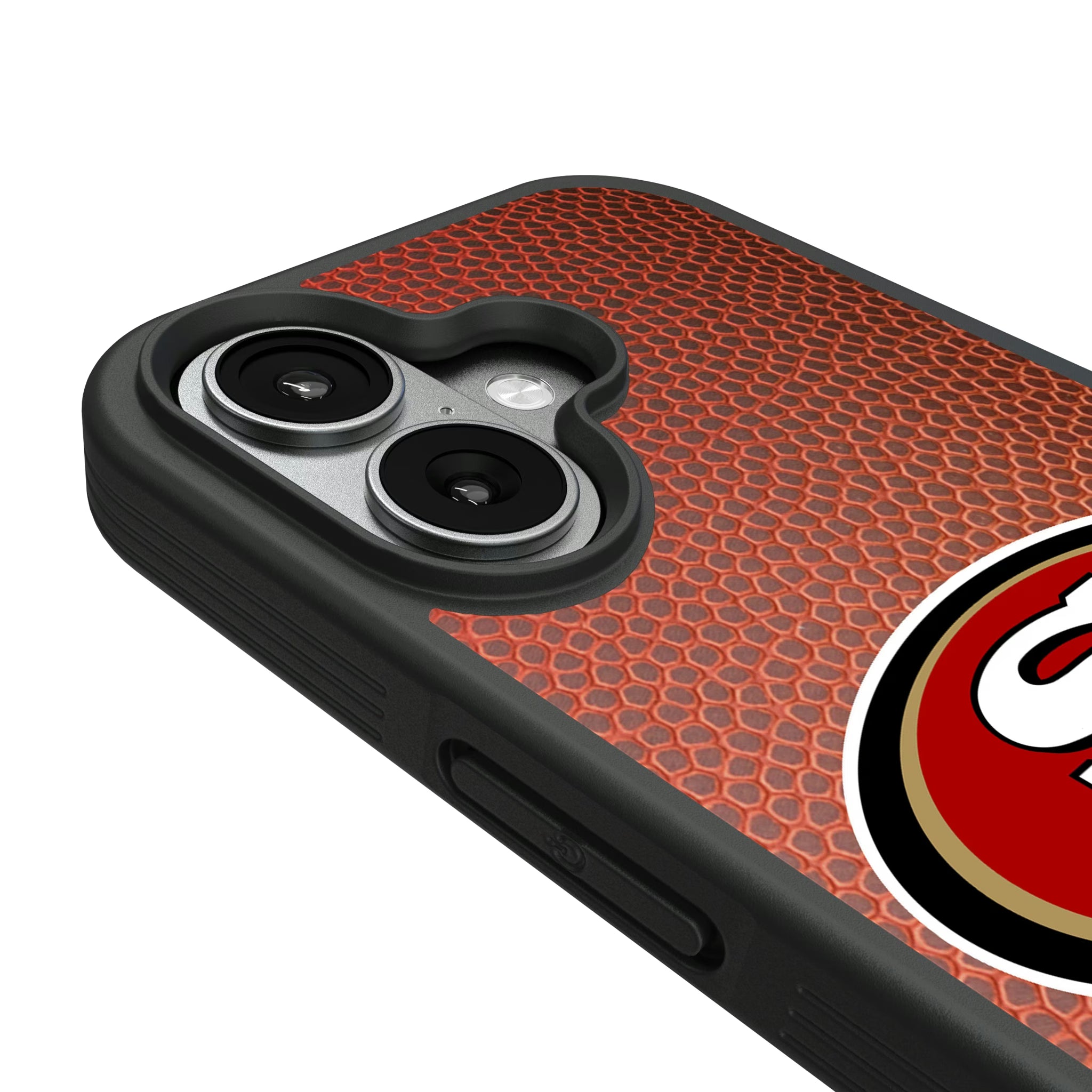 San Francisco 49ers Personalized Football iPhone Bump Phone Case for Apple iPhone - Detail#Device_iPhone 17