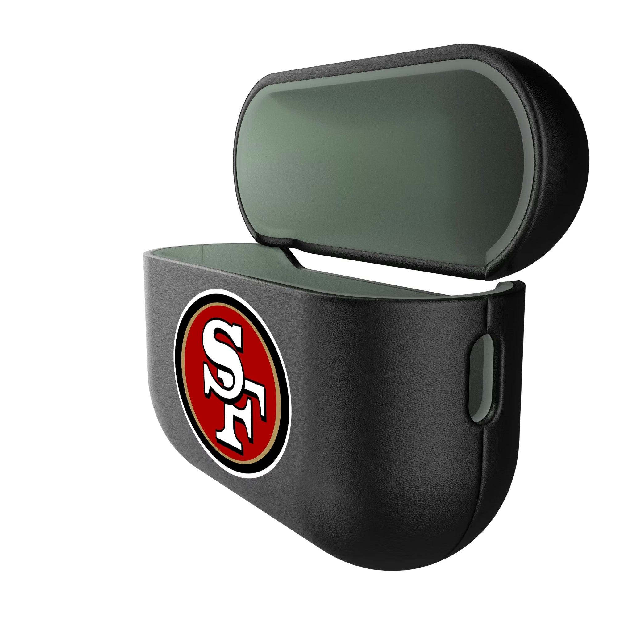 San Francisco 49ers Personalized Insignia AirPods AirPod Case Cover - Isometric View#Device_AirPods Pro 3