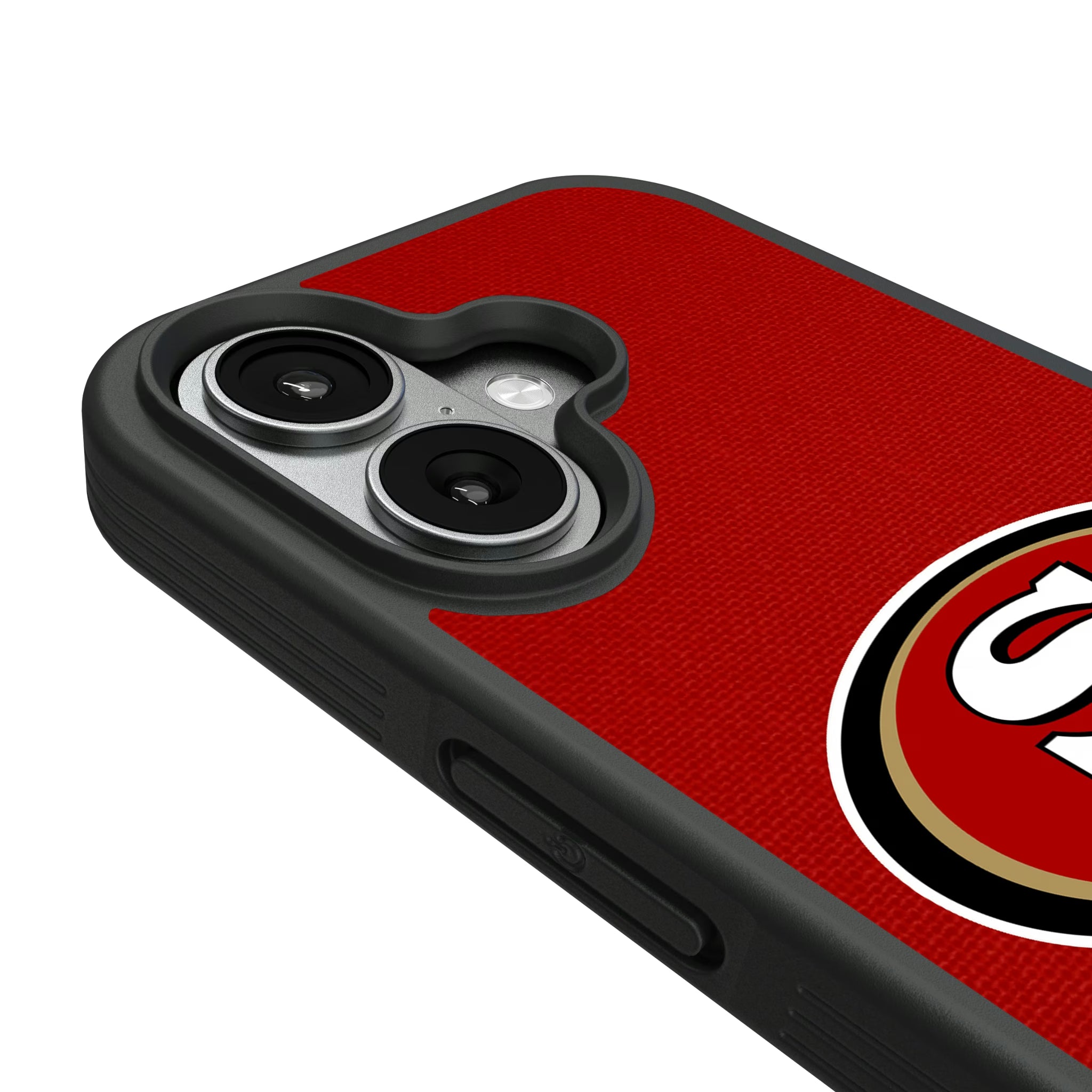 San Francisco 49ers Personalized Stripe iPhone Bump Phone Case for Apple iPhone - Detail#Device_iPhone 17