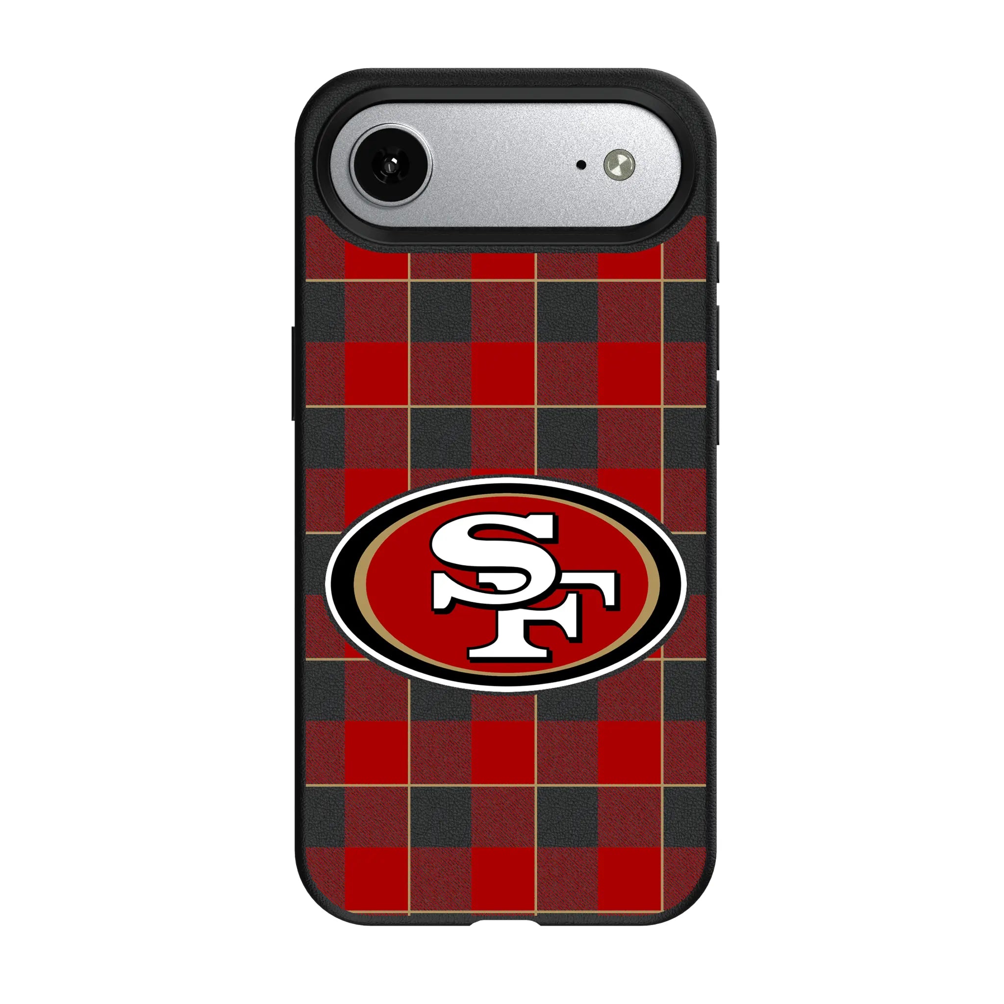 San Francisco 49ers Plaid iPhone MagSafe Compatible Phone Case for Apple iPhone#Device_iPhone Air