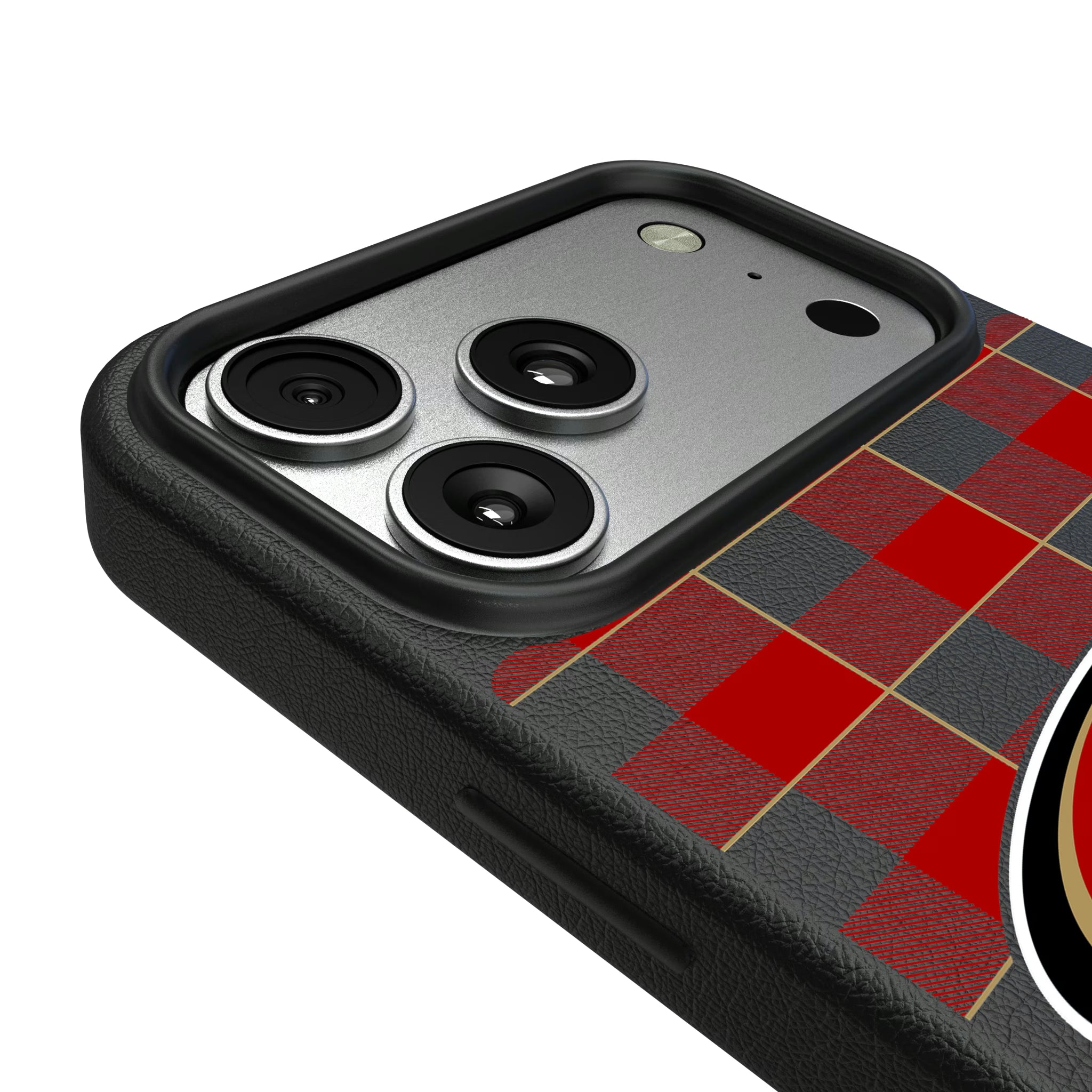 San Francisco 49ers Plaid iPhone MagSafe Compatible Phone Case for Apple iPhone - Detail#Device_iPhone 17 Pro Max
