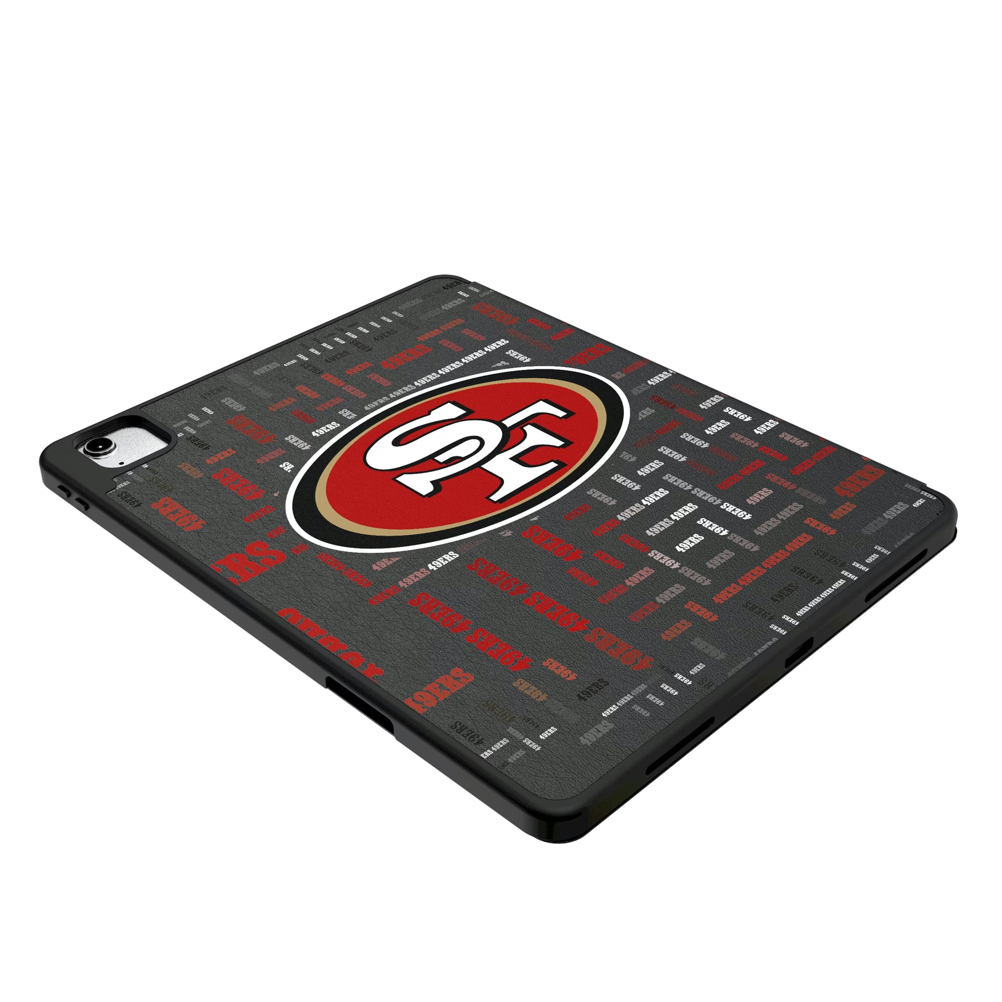 San Francisco 49ers Quadtile iPad Tablet Case for Apple iPad - Isometric View