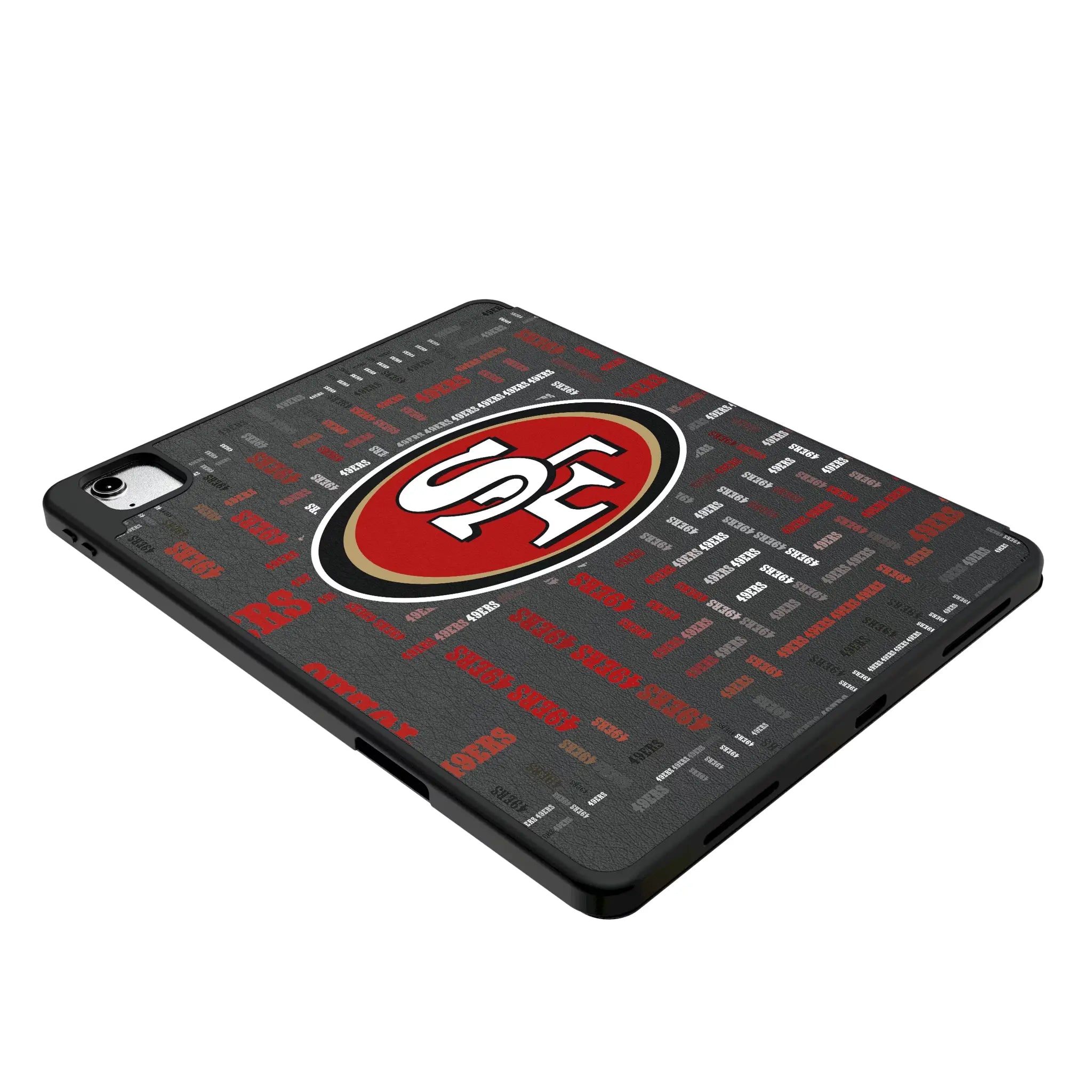 San Francisco 49ers Quadtile iPad Tablet Case for Apple iPad - Isometric View