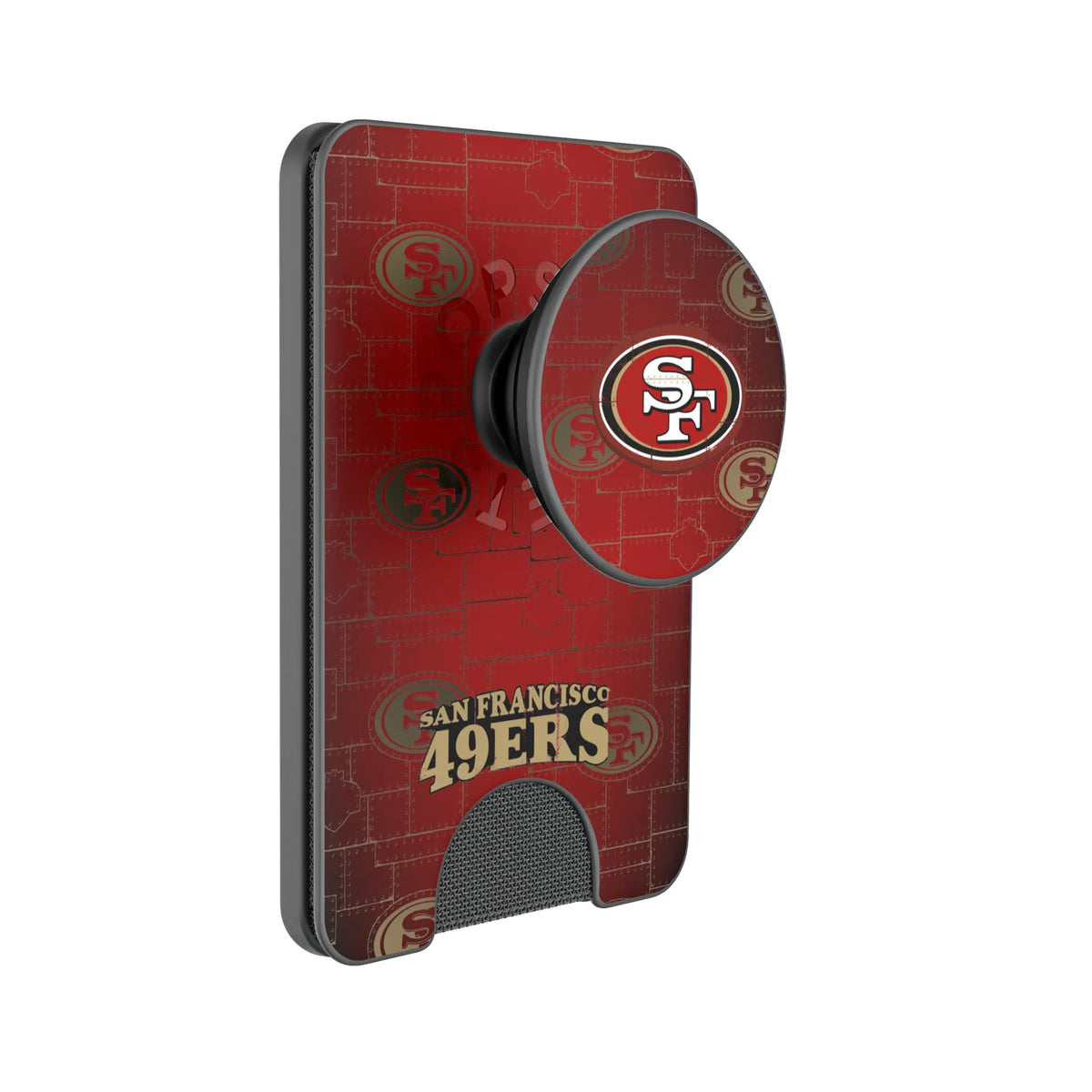 San Francisco 49ers Rivet Popsockets Wallet Magnetic