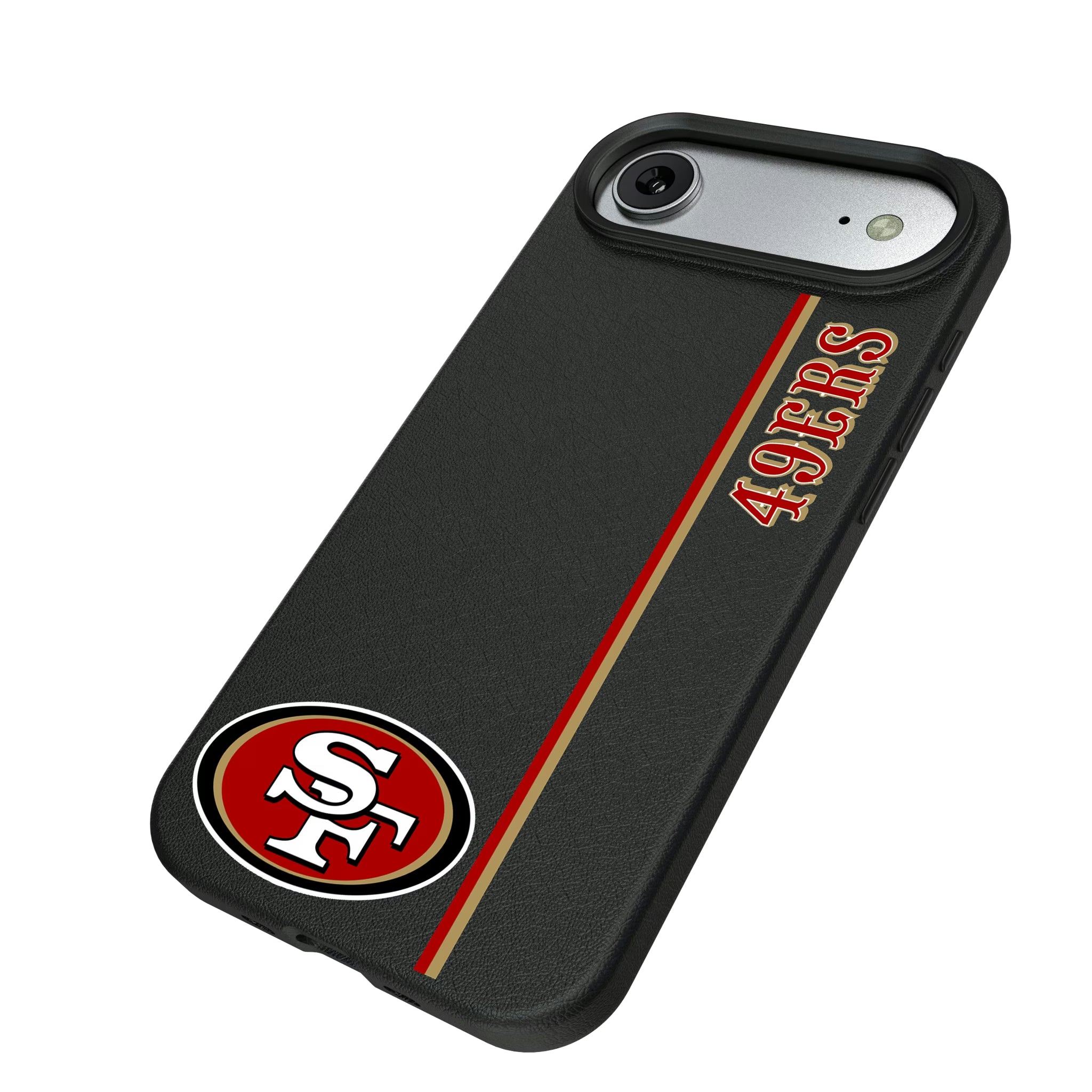 San Francisco 49ers Sidebar iPhone MagSafe Compatible Phone Case for Apple iPhone - Isometric View#Device_iPhone Air