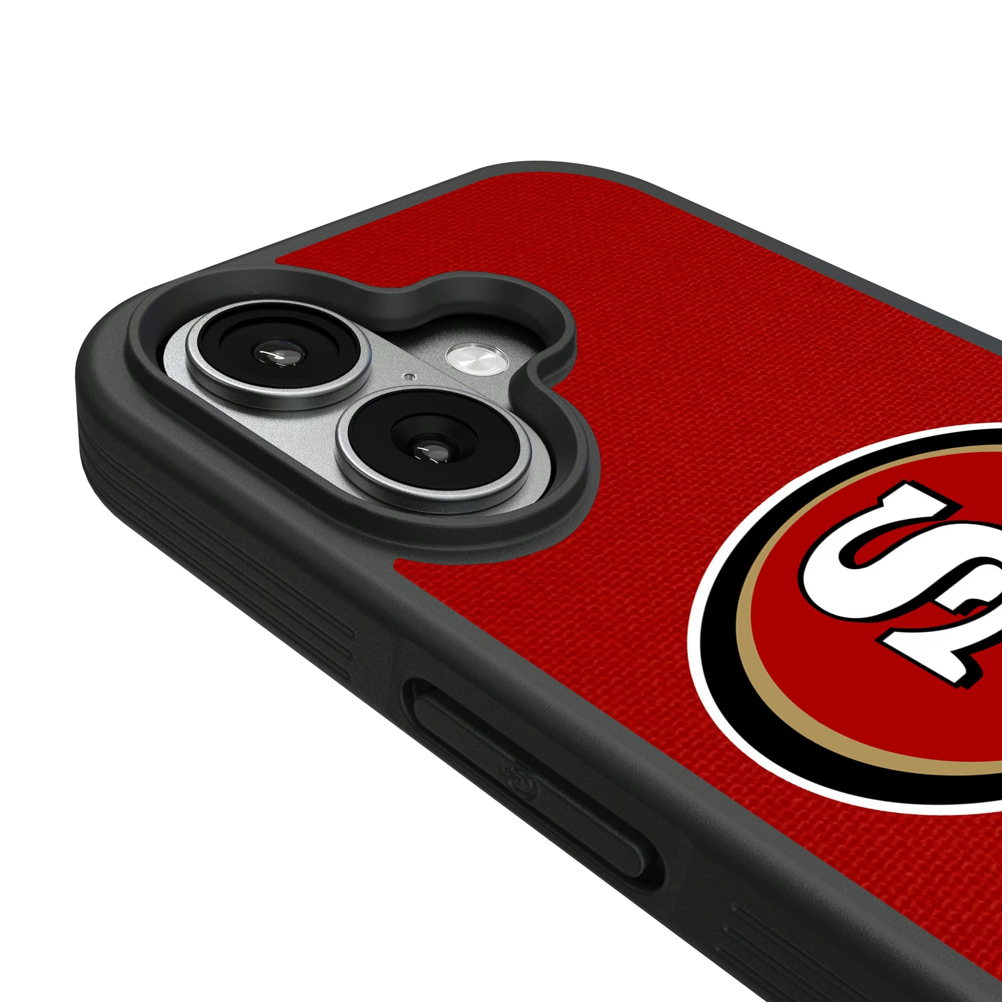 San Francisco 49ers Stripe iPhone Bump Phone Case for Apple iPhone - Detail#Device_iPhone 17