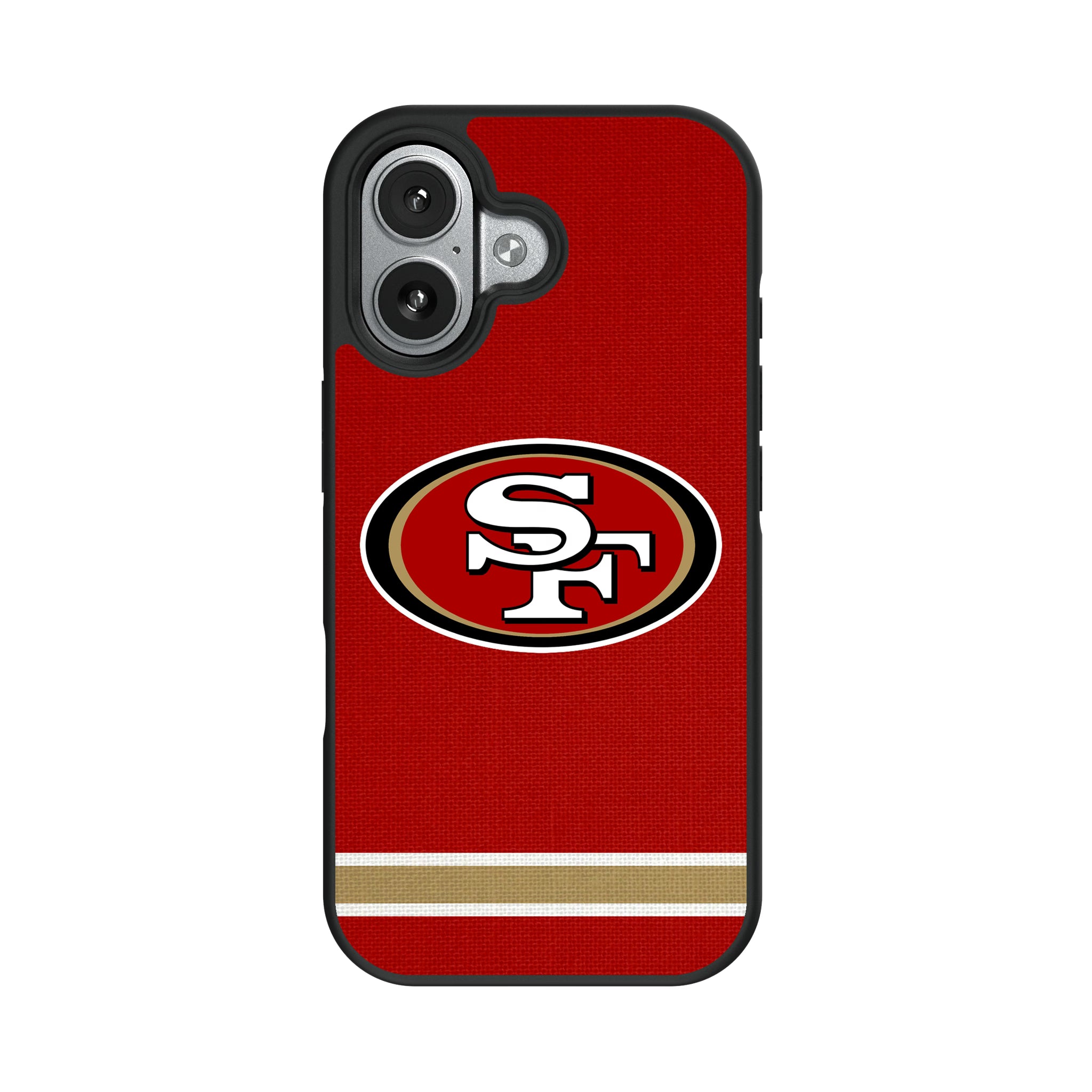 San Francisco 49ers Stripe iPhone Bump Phone Case for Apple iPhone#Device_iPhone 17