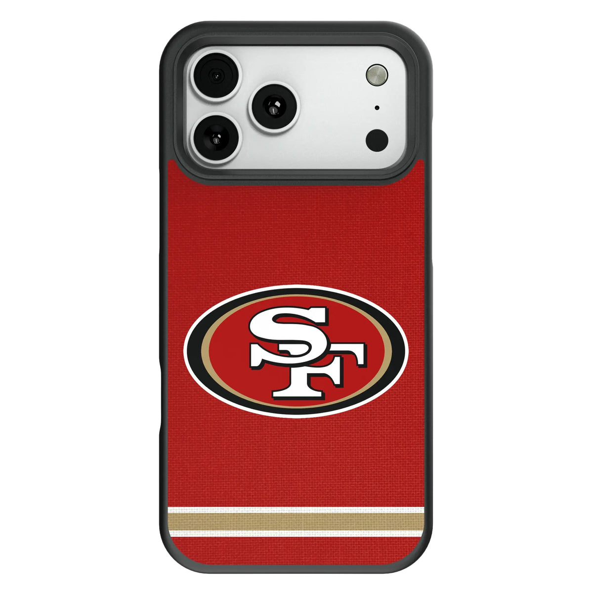 San Francisco 49ers Stripe Bump Phone Case for Apple iPhone