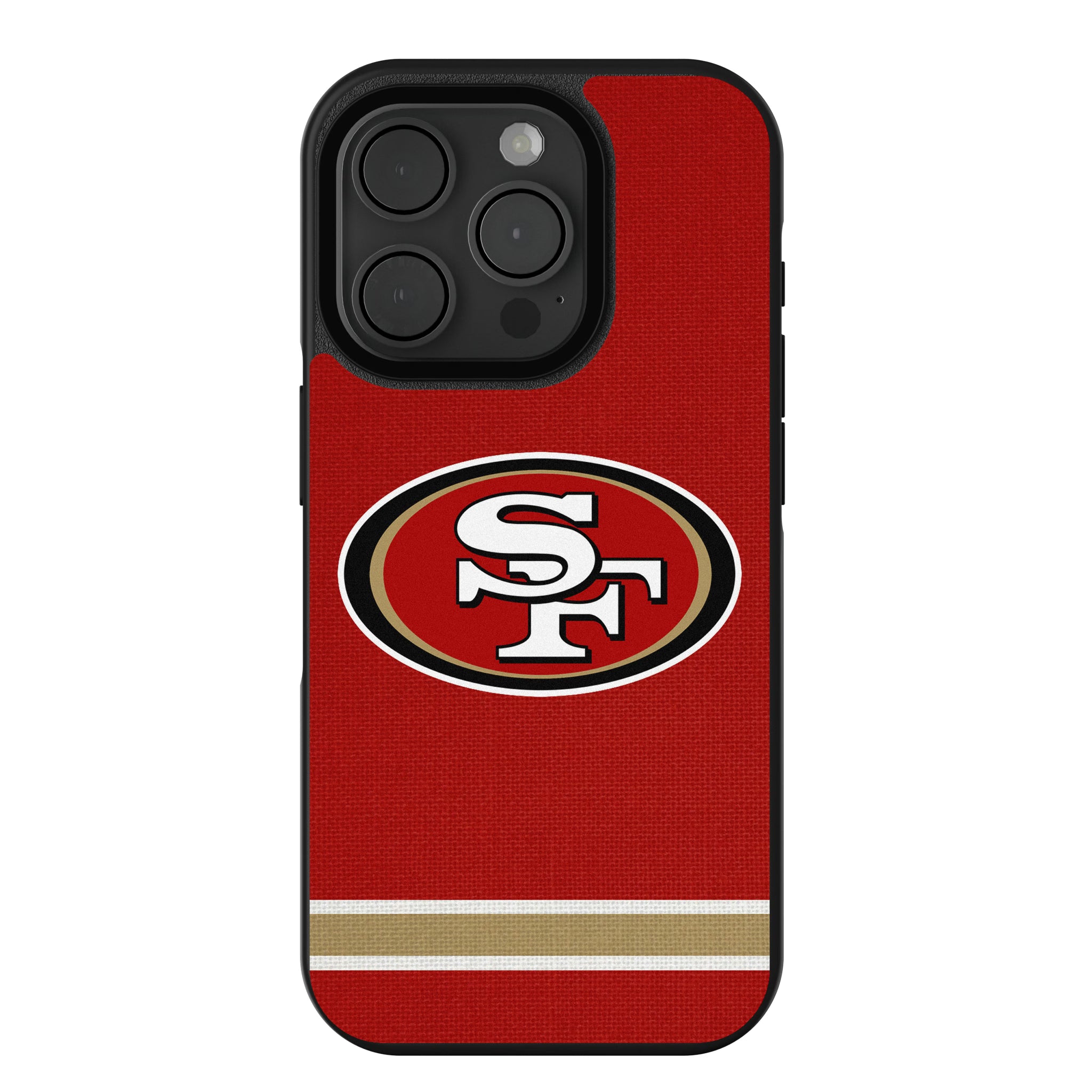 San Francisco 49ers Stripe iPhone Bump Phone Case for Apple iPhone